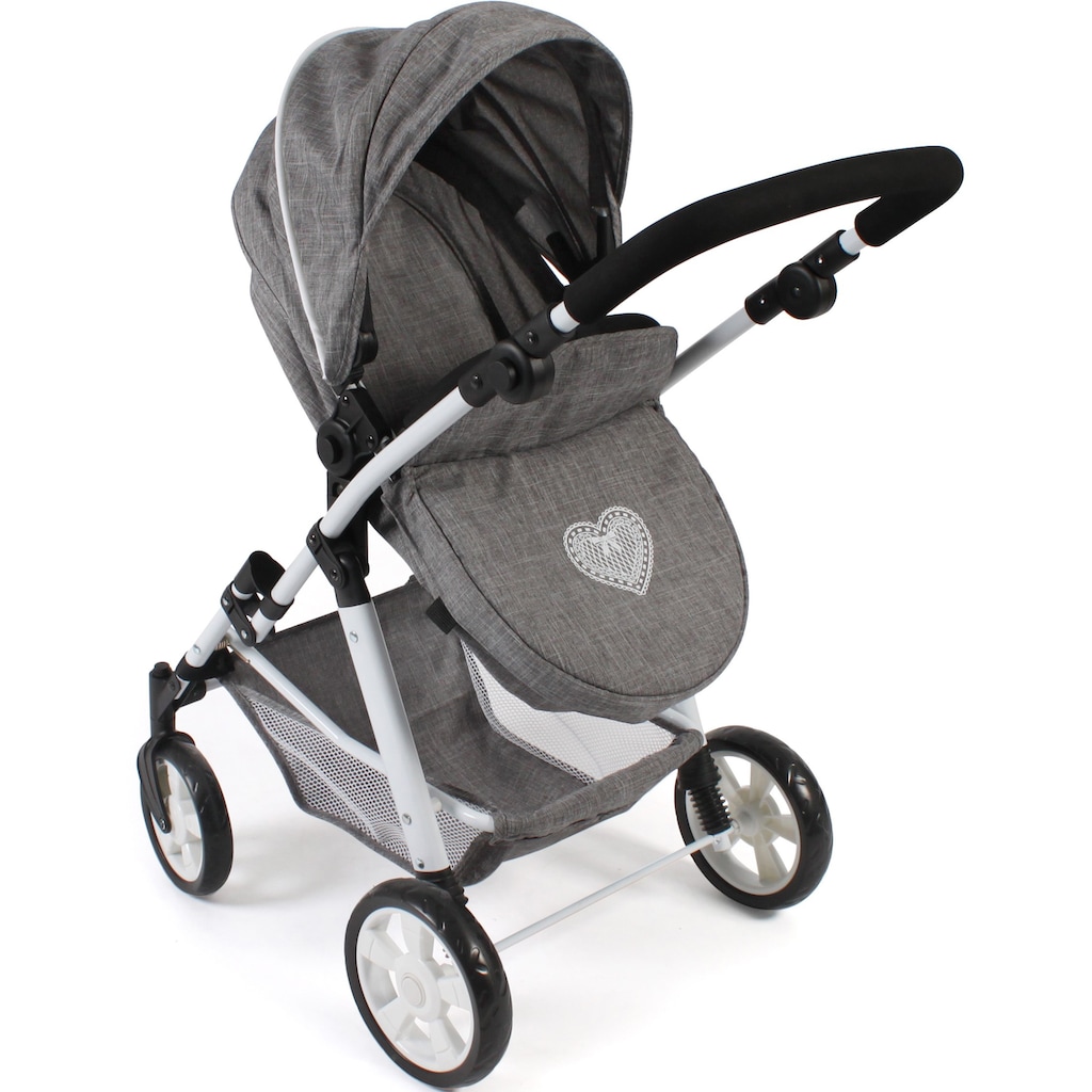 CHIC2000 Kombi-Puppenwagen »Nele, Jeans Grey«