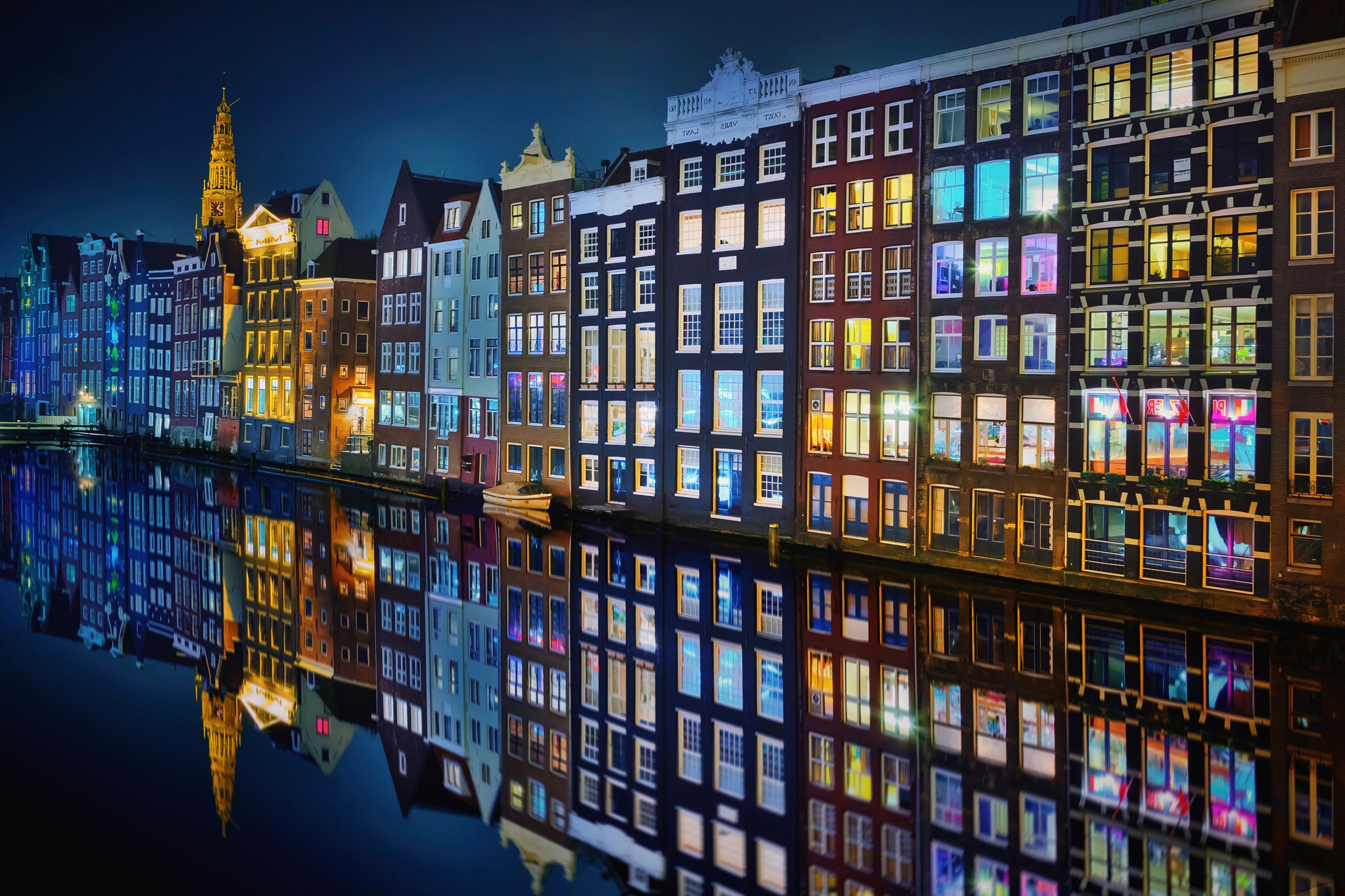 Papermoon Fototapete "Photo-Art JUAN PABLO DE, AMSTERDAM SPIEGEL"