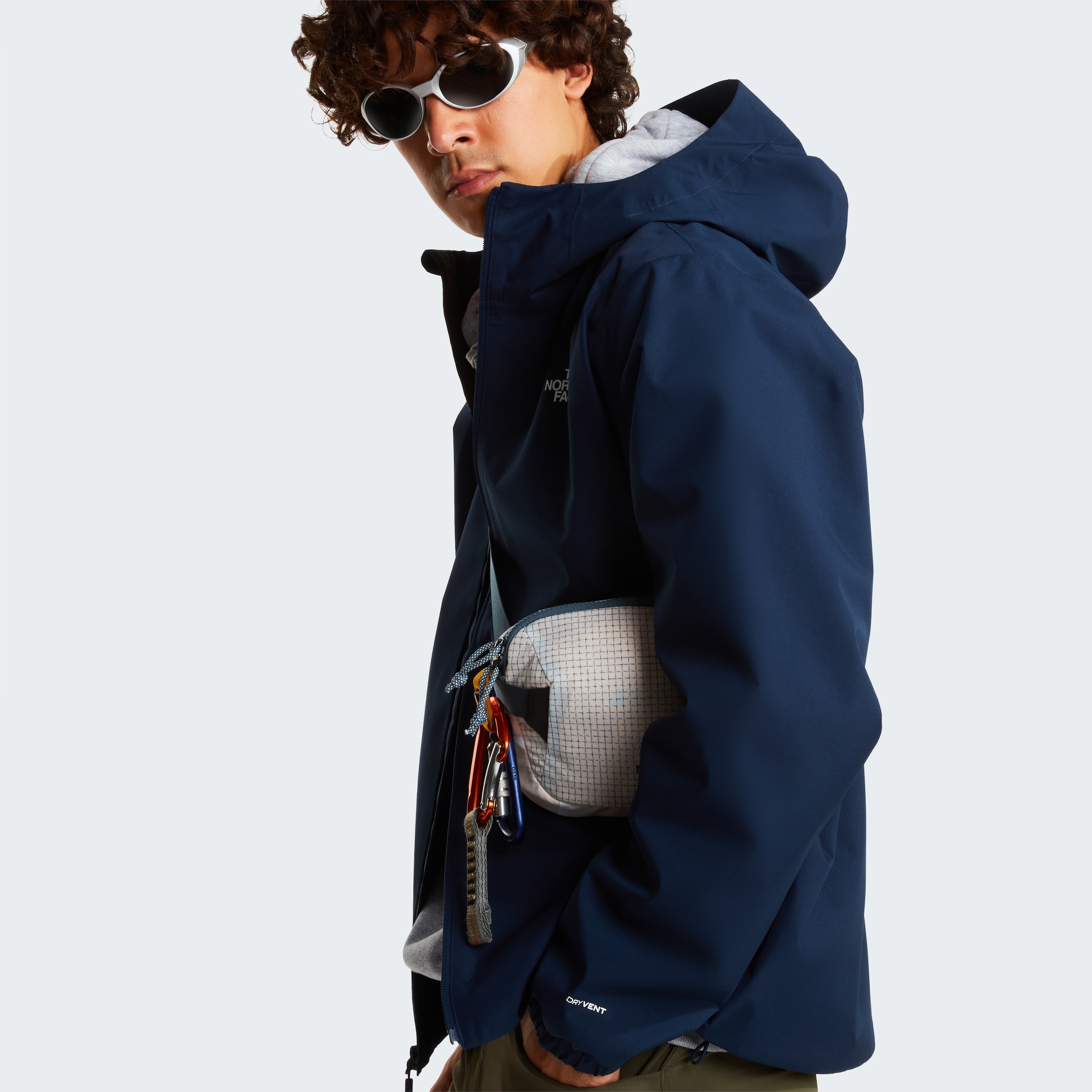 The North Face Funktionsjacke »M QUEST MONO JACKET« sportlicher Stil, leichtes Material, atmungsaktiv, wetterfest