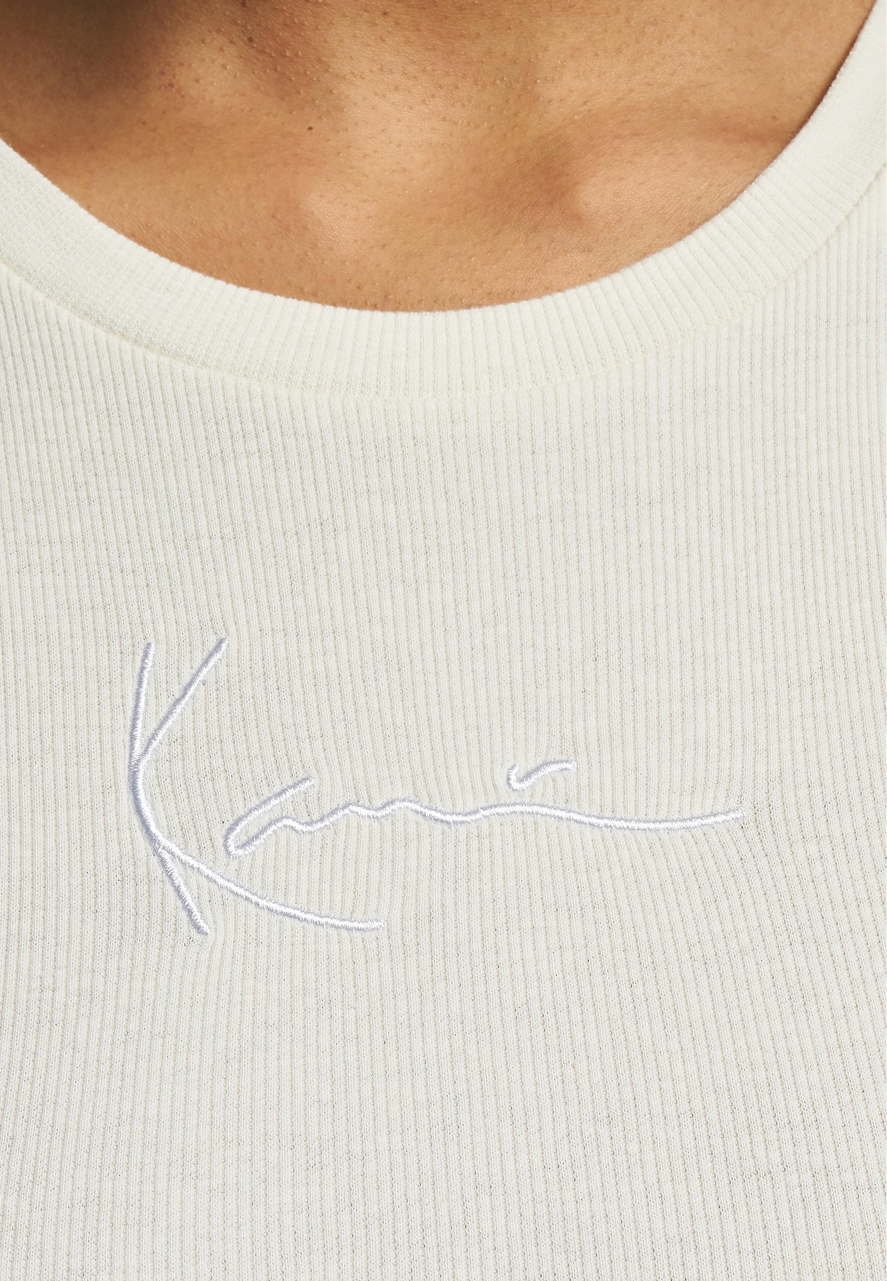 Karl Kani T-Shirt »Karl Kani Damen KW232-033-1 KK Small Signature Tight Rib Tee«, (1 tlg.)