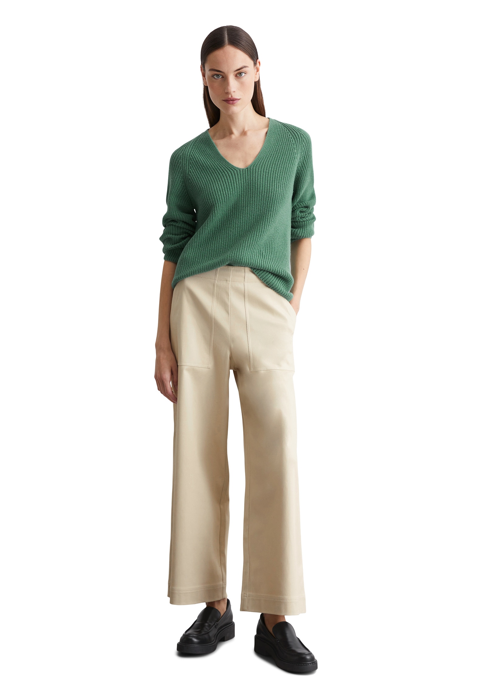 Marc O'Polo Strickpullover »aus softem Baumwoll-Garn«