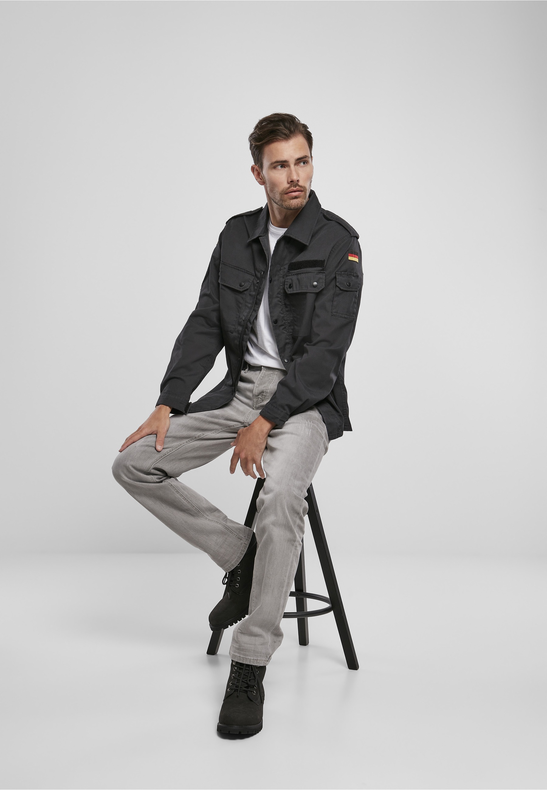 Brandit Kurzmantel »Brandit Herren BW Feldbluse«