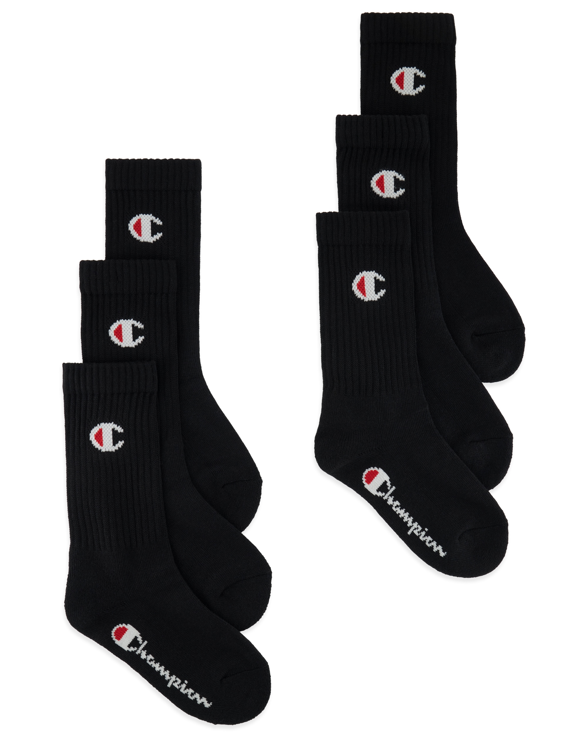 Champion Sportsocken Packung, 6 Stk. tlg. für Kinder, 6er-Pack, mit sportlichem Stil