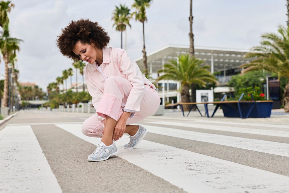 Rieker Slip-On Sneaker  Schlupfschuh, Freizeitsneaker, Halbschuh mit MemoSoft-Ausstattung