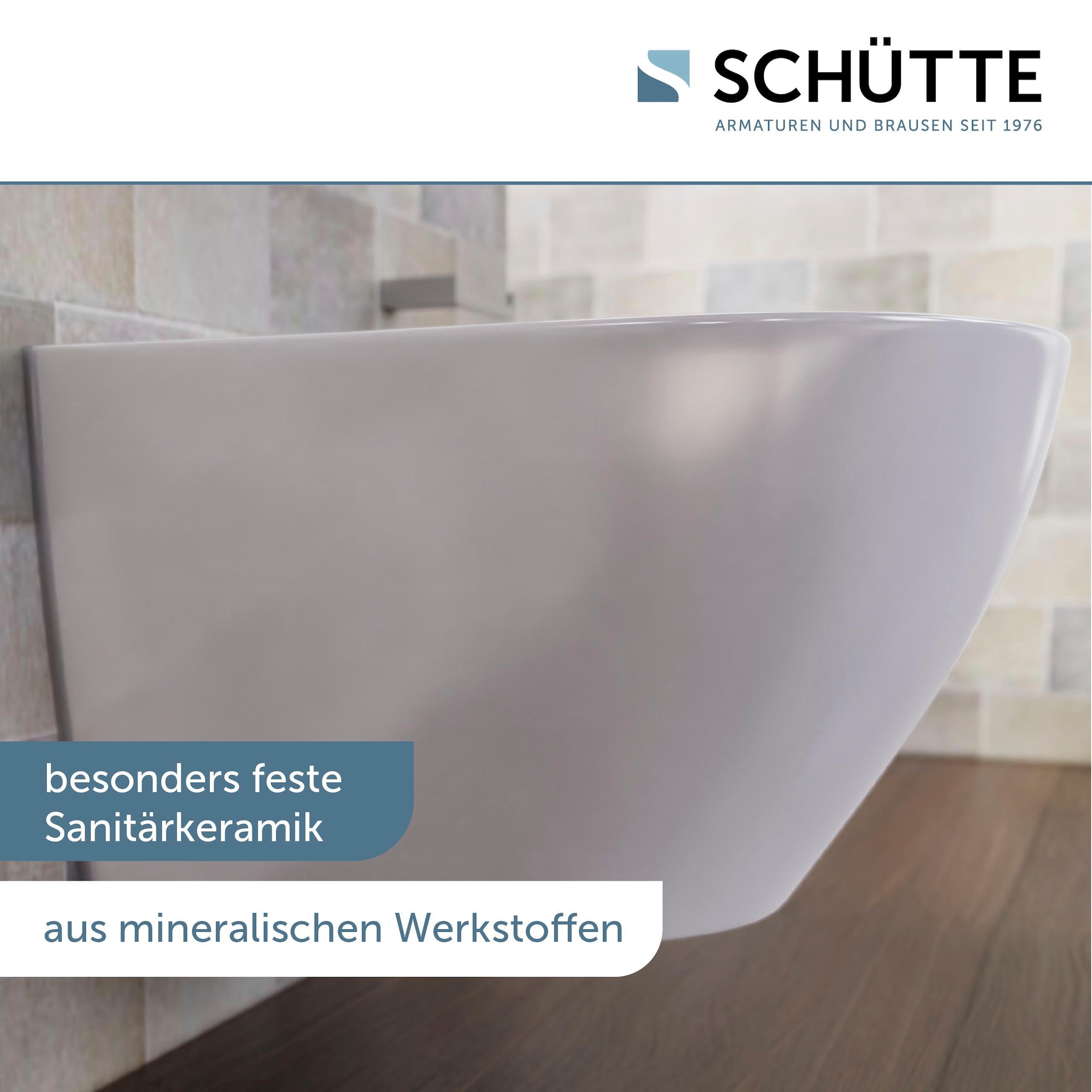 Schütte Tiefspül-WC »TASSONI BOWL«, spülrandlos, pflegeleicht per Rechnung  | BAUR