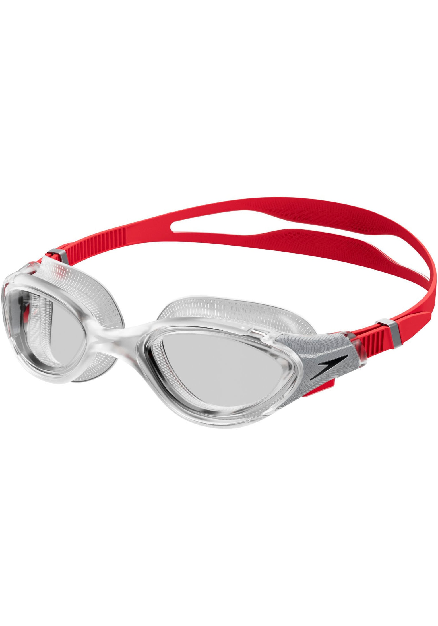Speedo Schwimmbrille "H Schwimmbrille" mit Markenlogo, für Erwachsene geeignet, formstabiles Material