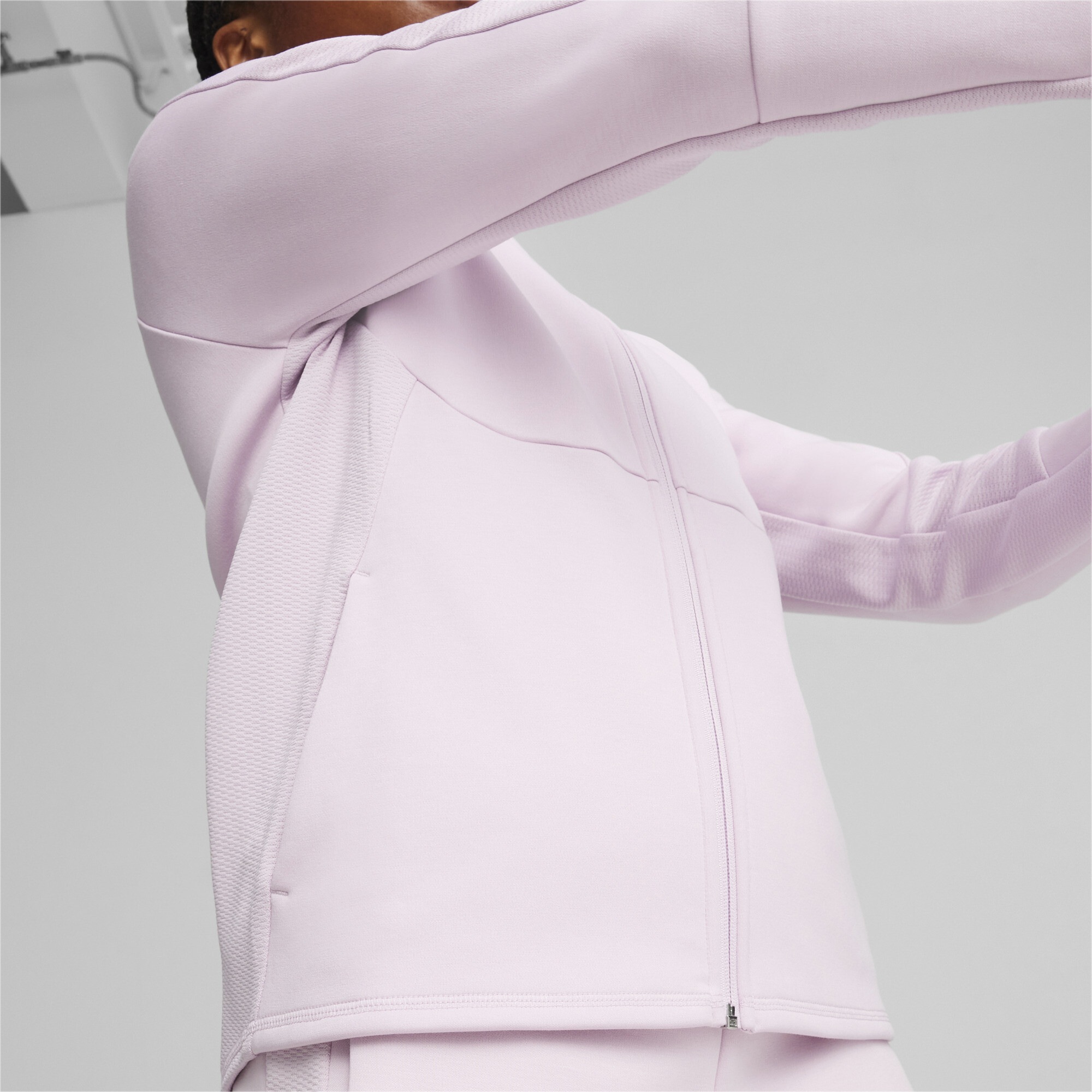 PUMA Sweatjacke »EVOSTRIPE Kapuzenjacke Damen«
