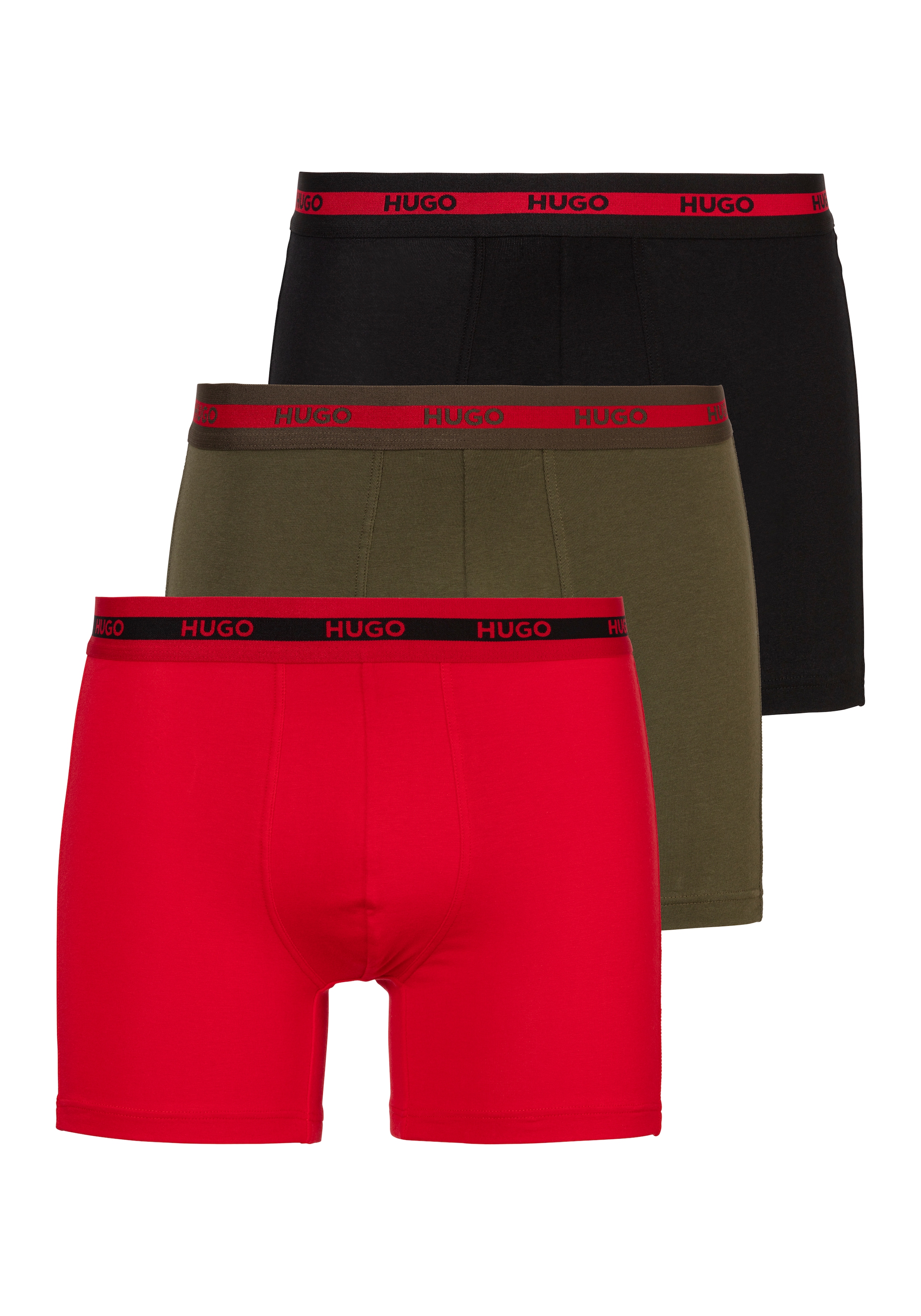 HUGO Underwear Kelnaitės šortukai »BOXERBR TRIPL PLAN...