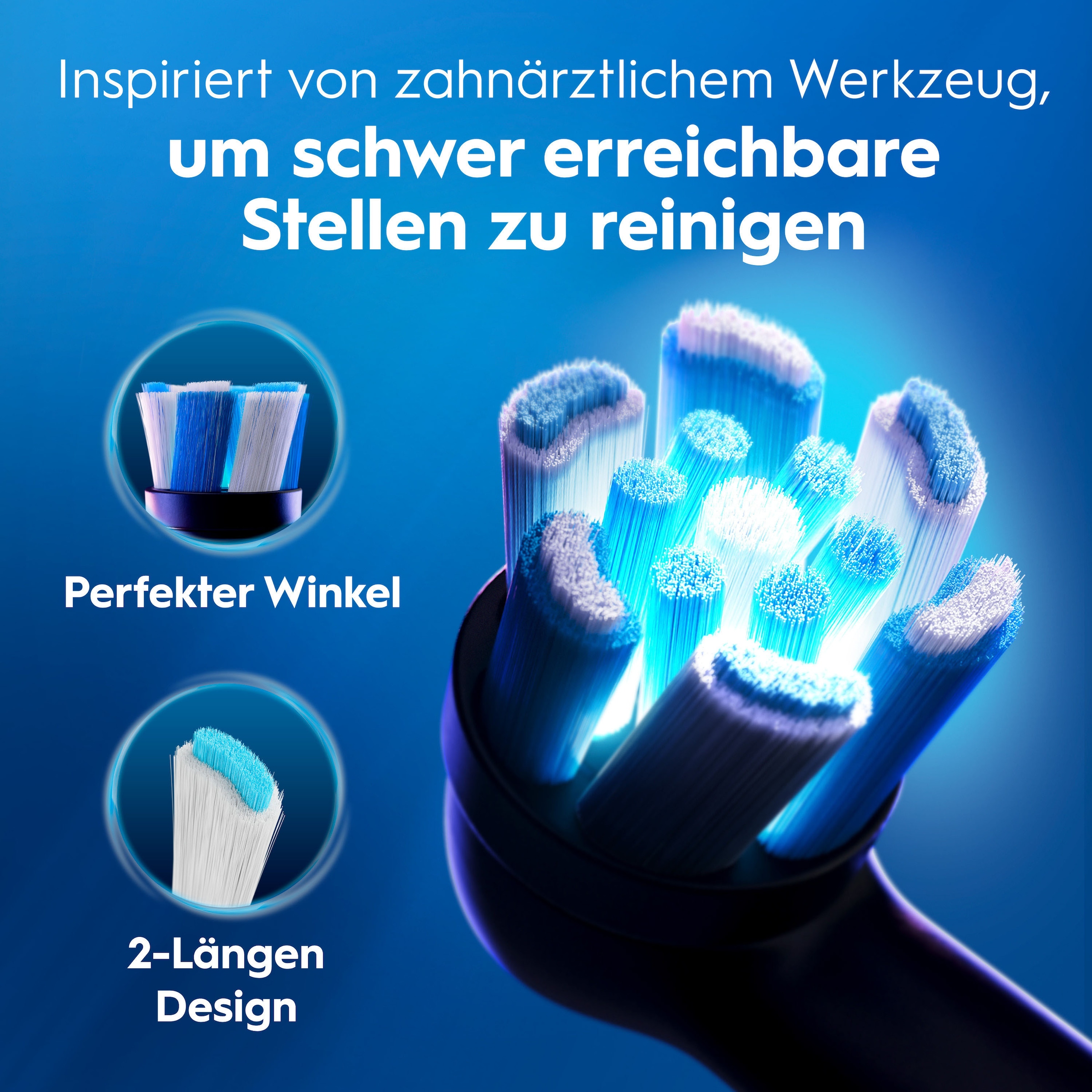 Oral-B Elektrische Zahnbürste »iO Series 3« 1 Stk. Aufsteckbürsten Magnet-Technologie