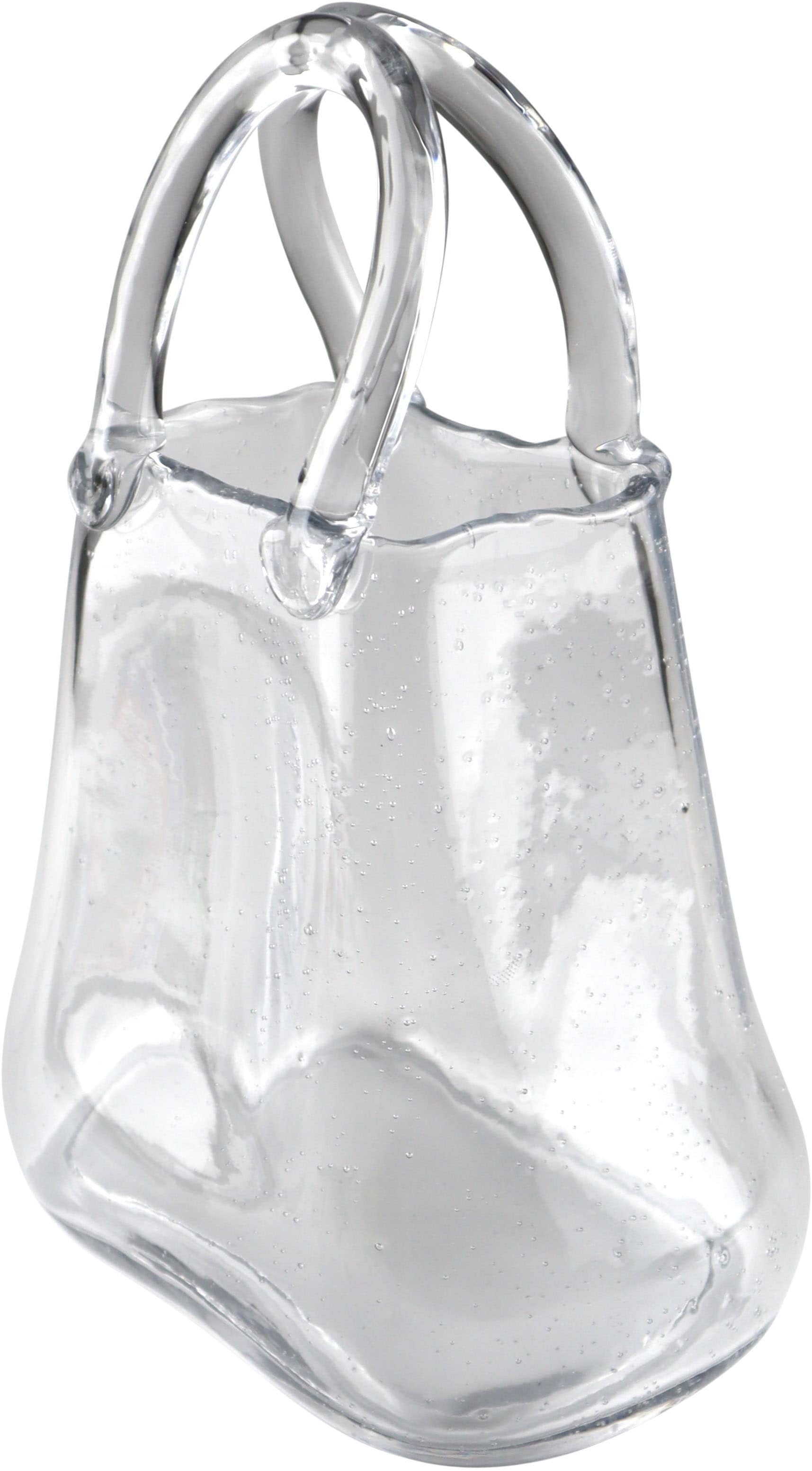 AM Design Dekofigur "Deko-Tasche aus Glas", handgefertigte Osterdekoration günstig online kaufen