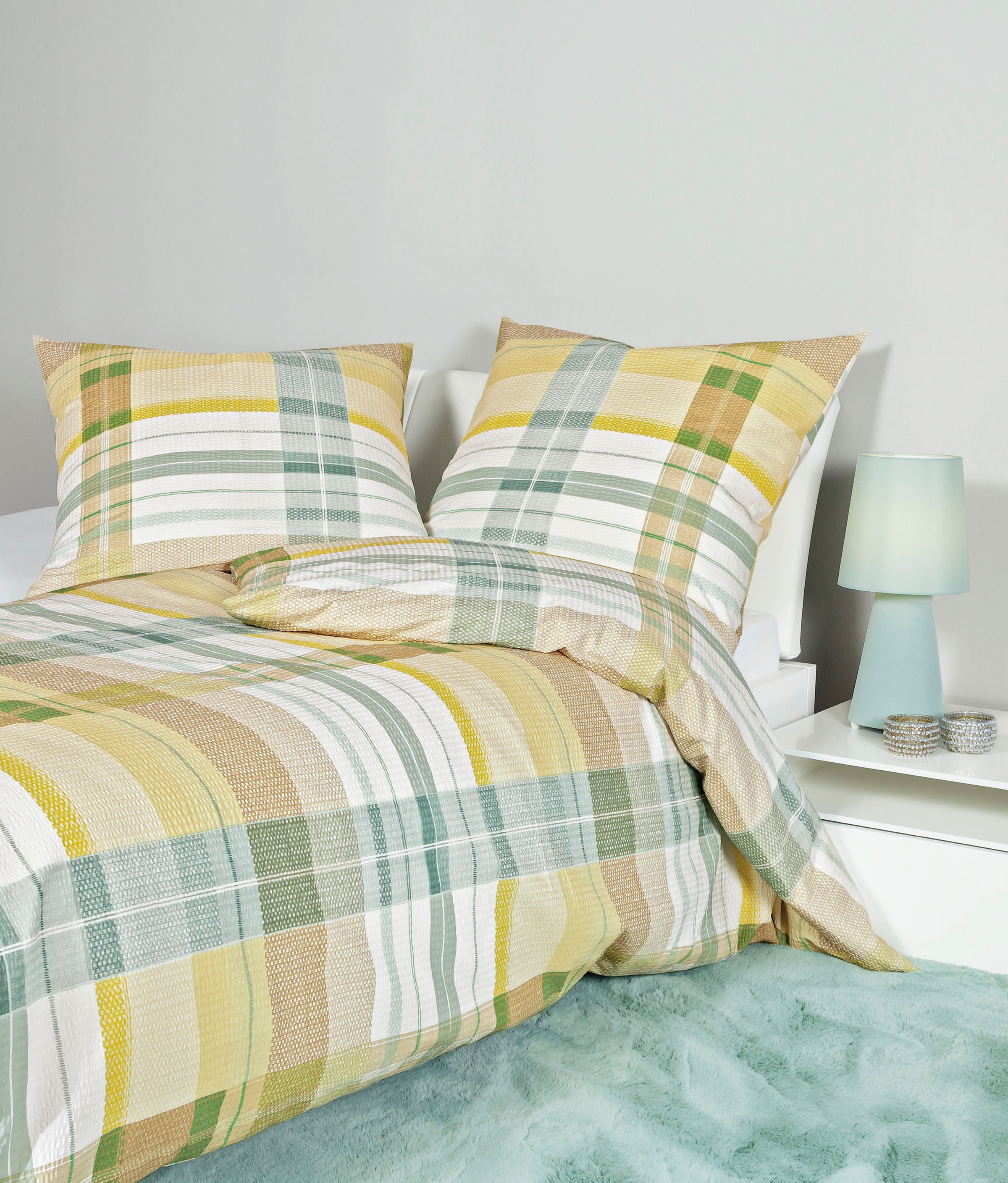 Janine Bettwäsche "TANGO 20122" 2 Stk. mit Reißverschluss günstig online kaufen