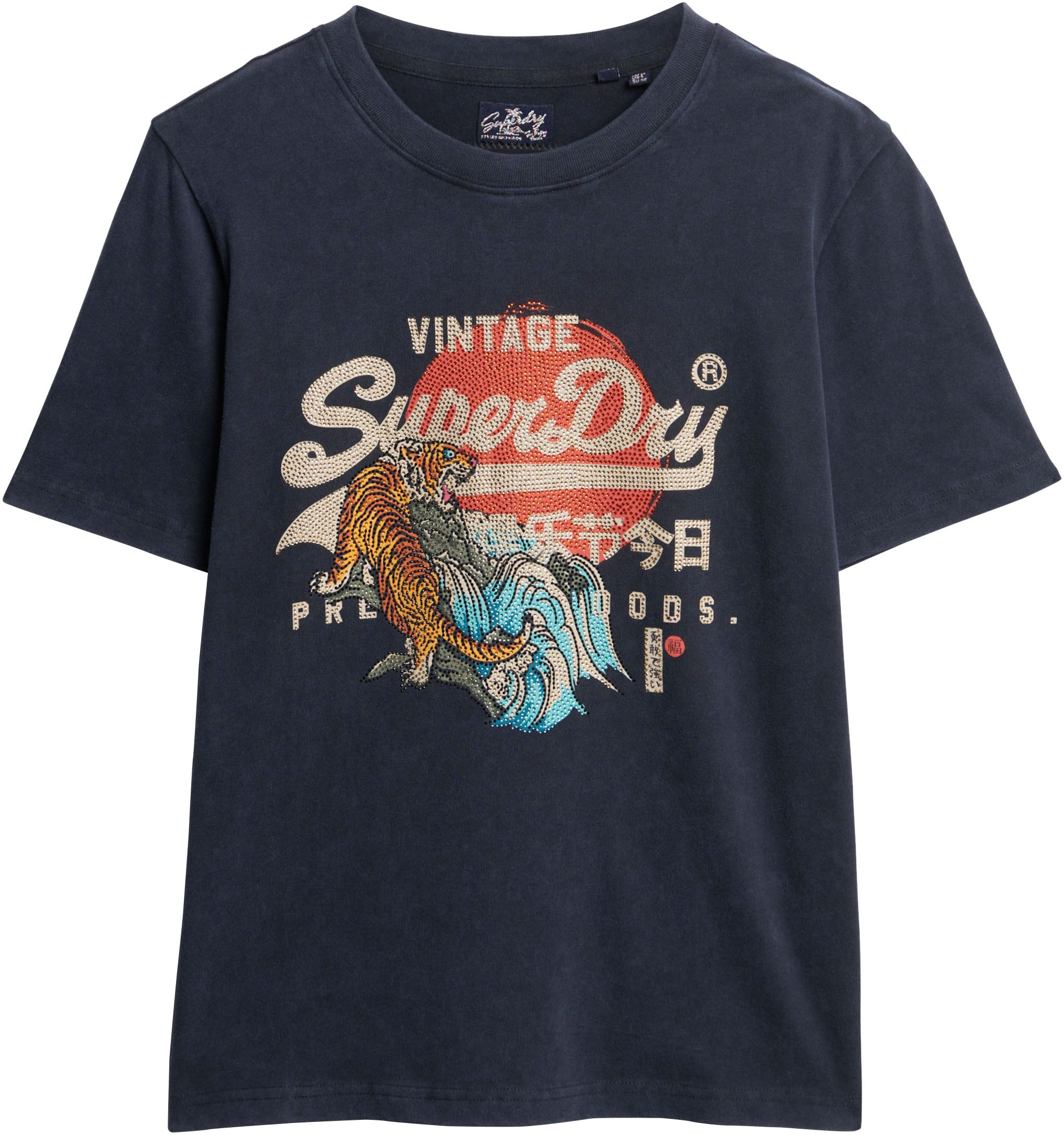 Superdry Print-Shirt »TOKYO VL RELAXED T SHIRT«