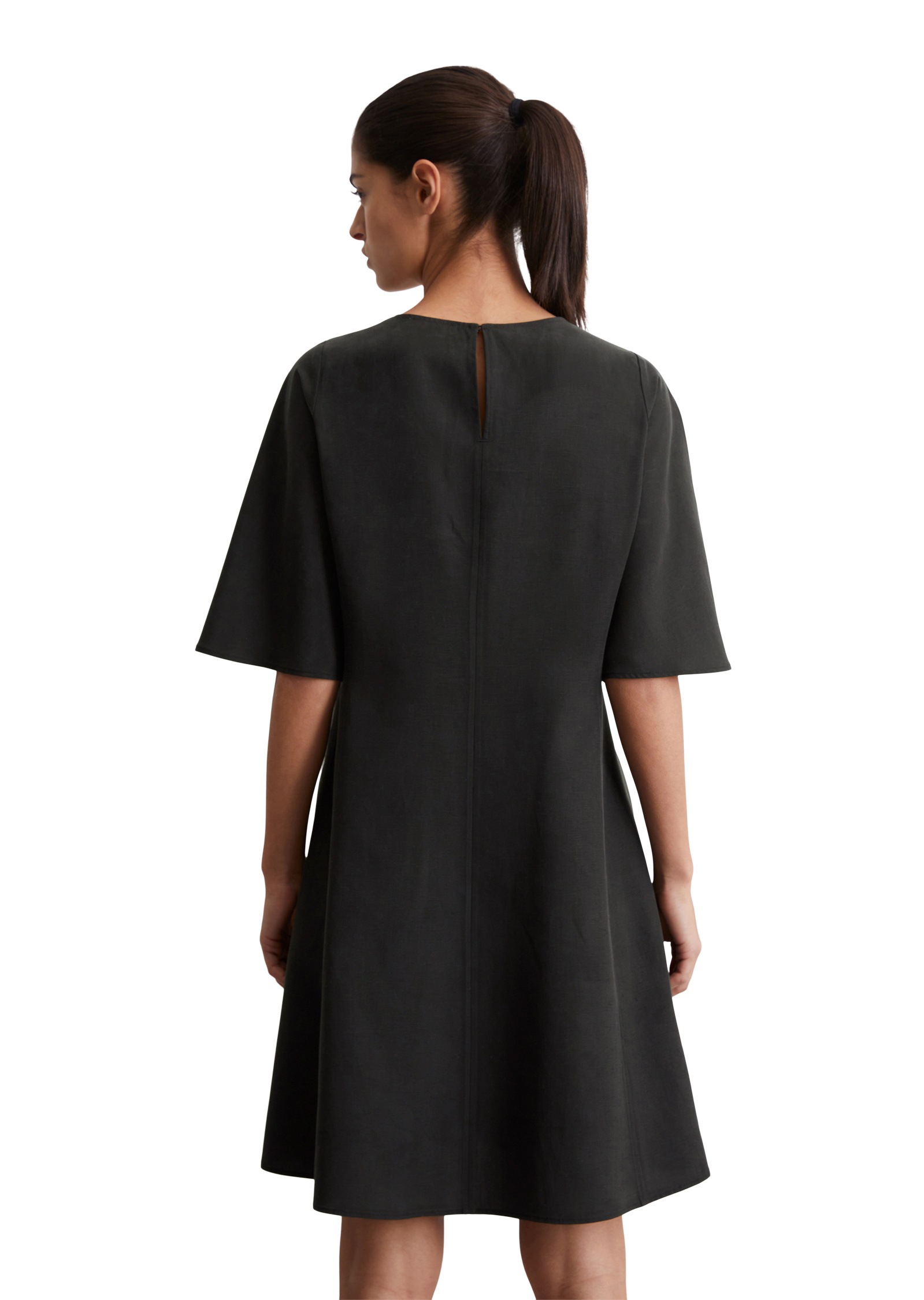 Marc O'Polo Midikleid »aus TENCEL™ Lyocell-Leinen-Mix«