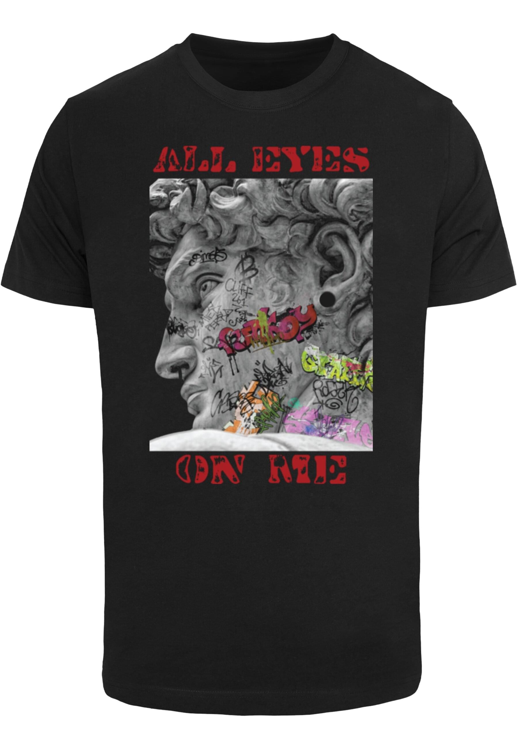 MisterTee T-Shirt "MisterTee All Eyes Face Statue Tee" 1 Stk. günstig online kaufen