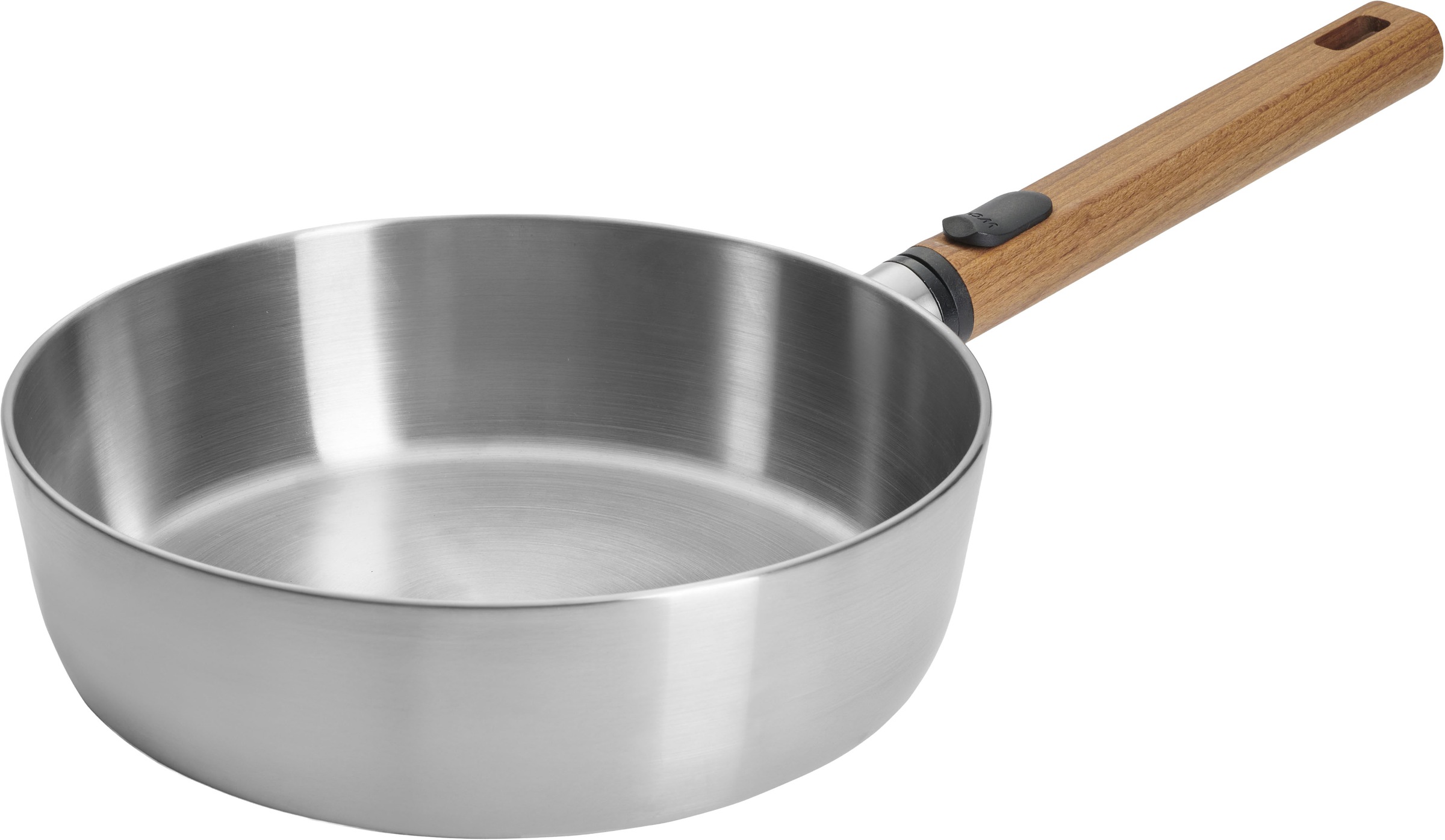 WOLL Schmorpfanne "Logic Steel" Edelstahl 18/10 1 Stk. tlg. 5-Schicht-Aufba günstig online kaufen