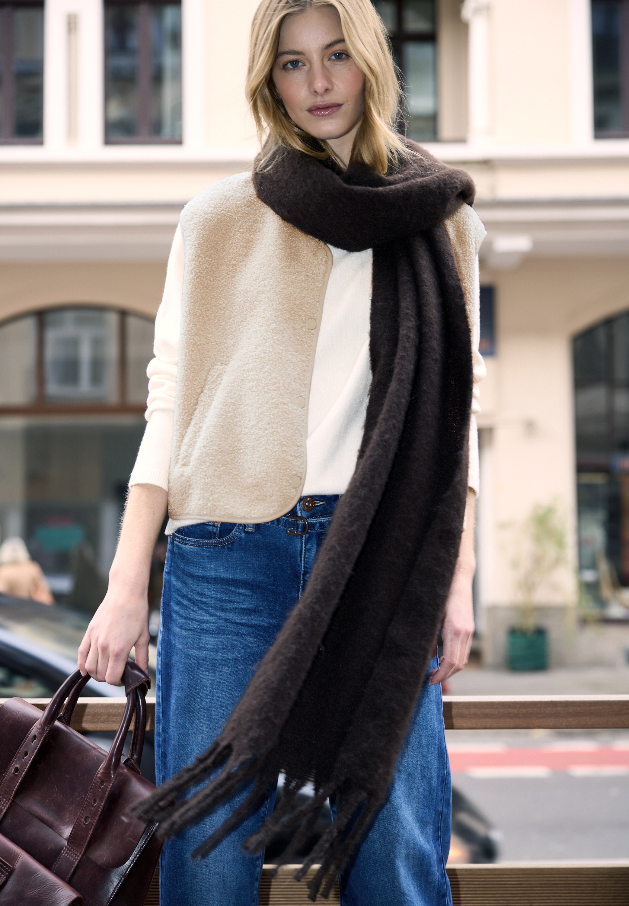 STREET ONE STUDIO Kurzweste soft und weich