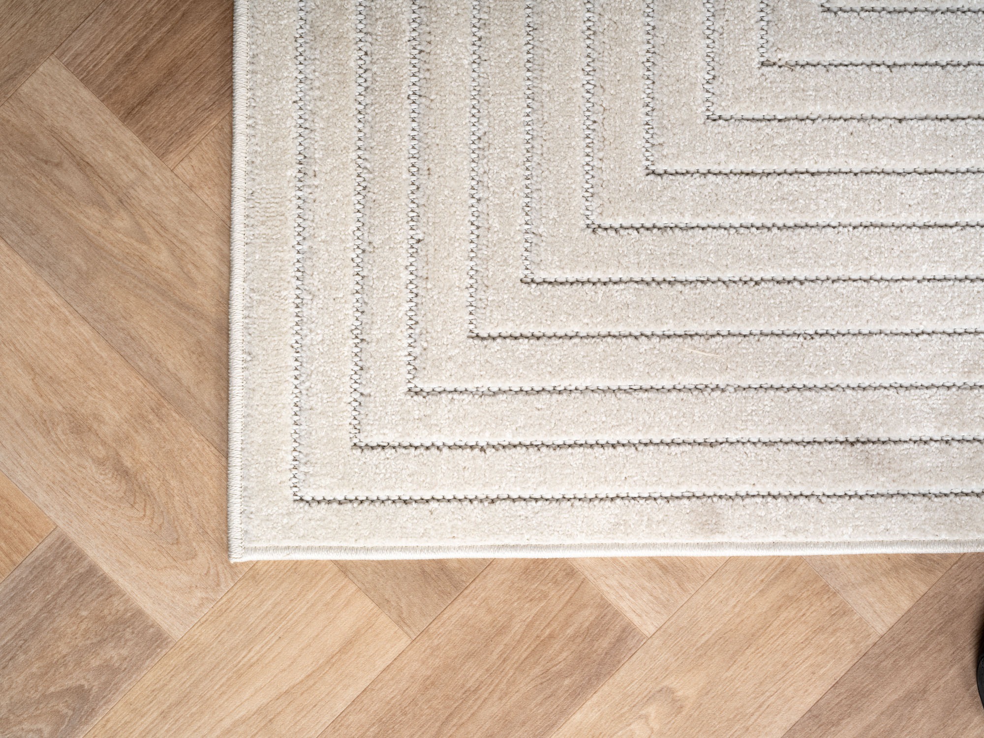 Thumbnail - Ayyildiz Teppiche Outdoorteppich "NOVA 1202" rechteckig 5 mm Höhe Läufer, In und Outdoor, Hoch Tief Effekt, Wohnzimmer, ...