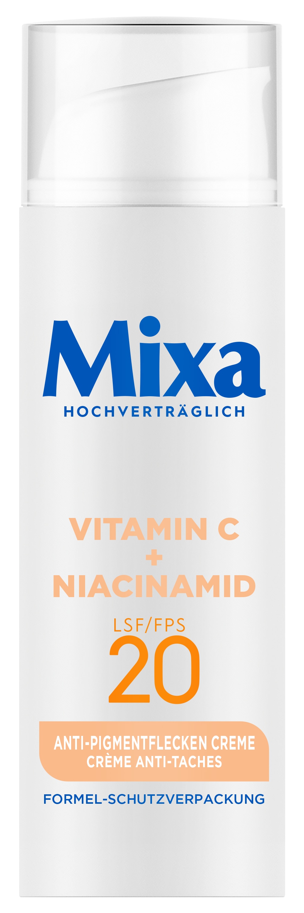 Mixa Gesichtspflege »Mixa Anti-Pigmentflecken Creme«, mit hoher Wirksamkeit