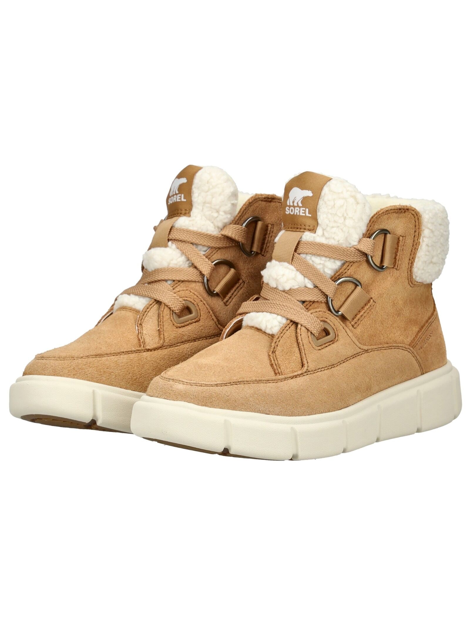 Sorel Schnürstiefelette »Sorel Stiefelette Veloursleder/Textil«