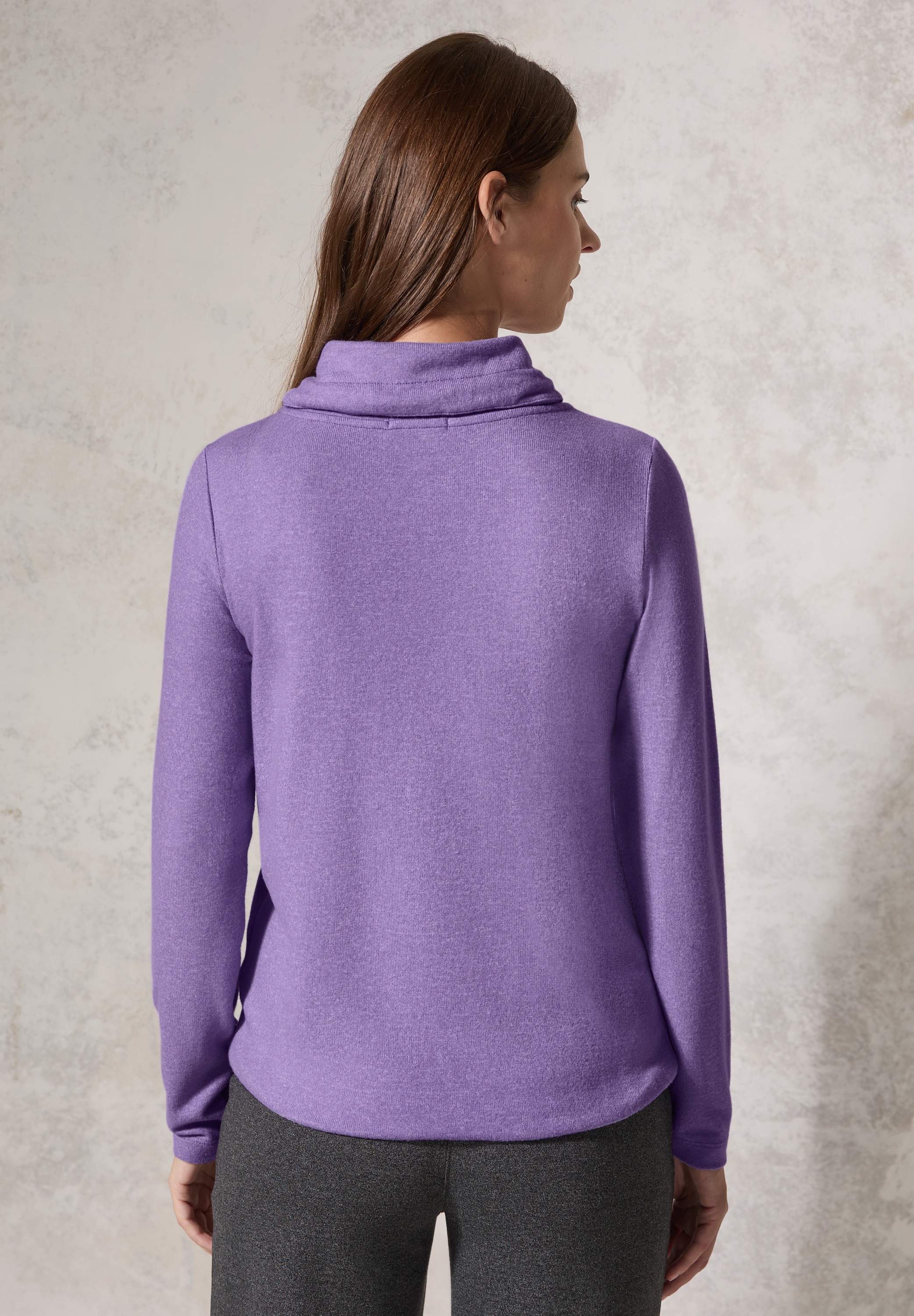 Cecil Langarmshirt, mit Tunnelzugsaum