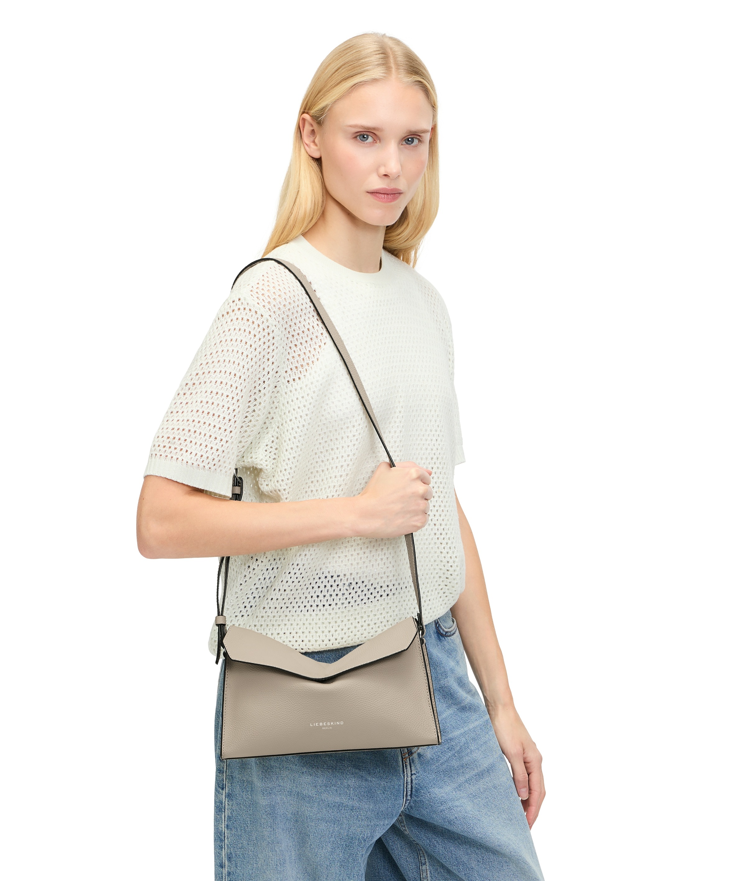 Liebeskind Berlin Umhängetasche "Shoulderbag S LORA SMALL PEBBLE" günstig online kaufen