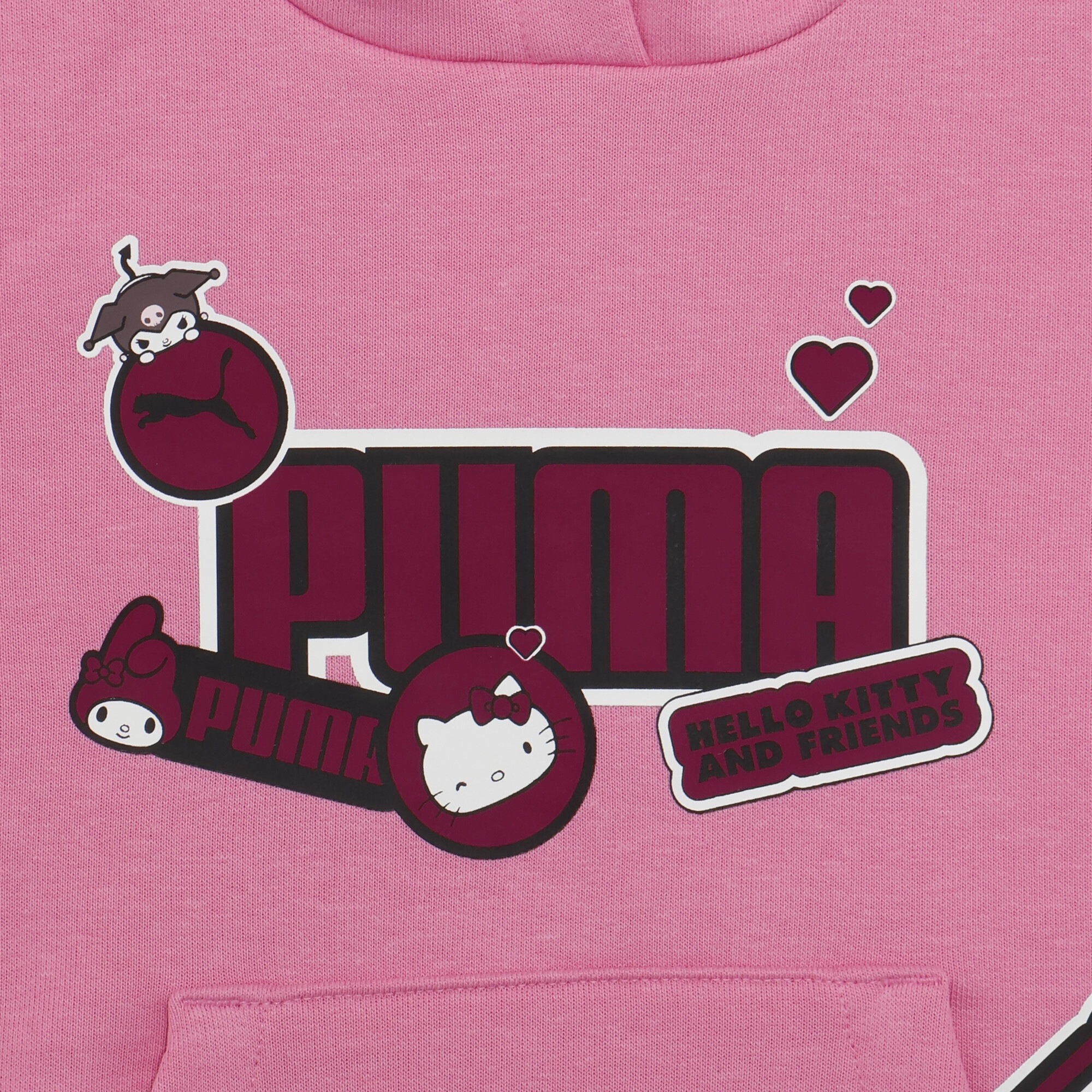 PUMA Kapuzenpullover »PUMA x HELLO KITTY AND FRIENDS Graphic Hoodie Mädchen«