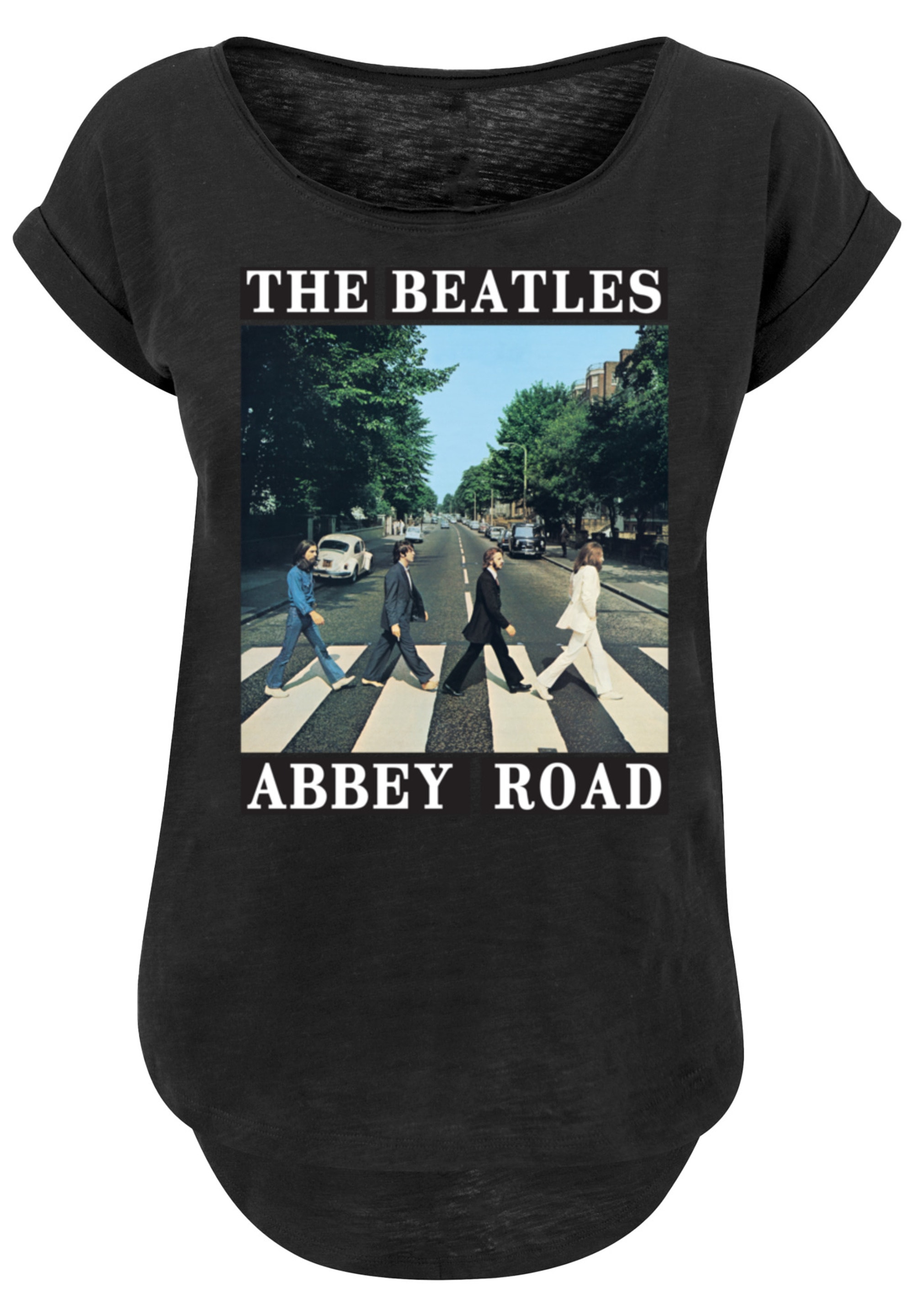 F4NT4STIC T-Shirt »The Beatles bestellen | Road«, BAUR Band Abbey für Print