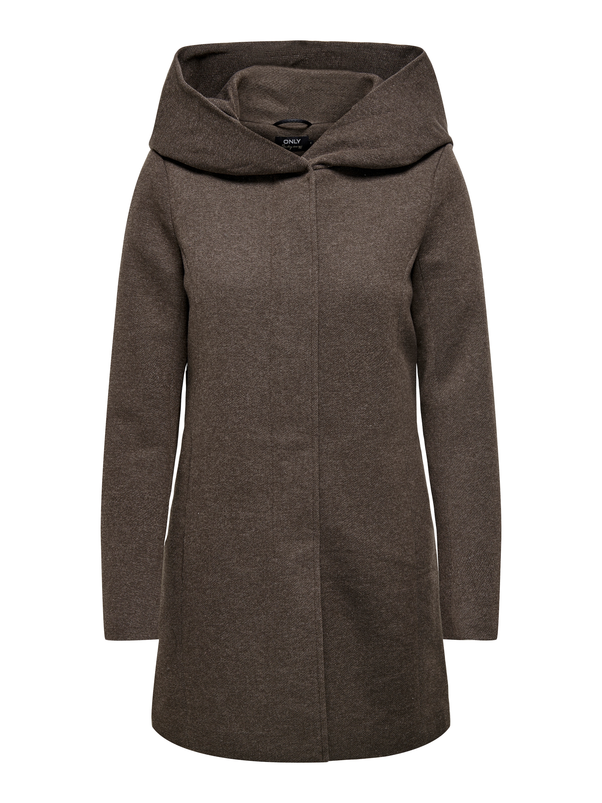 ONLY Langjacke »ONLSEDONA LIGHT COAT OTW NOOS«, mit Kapuze, in melierter Optik