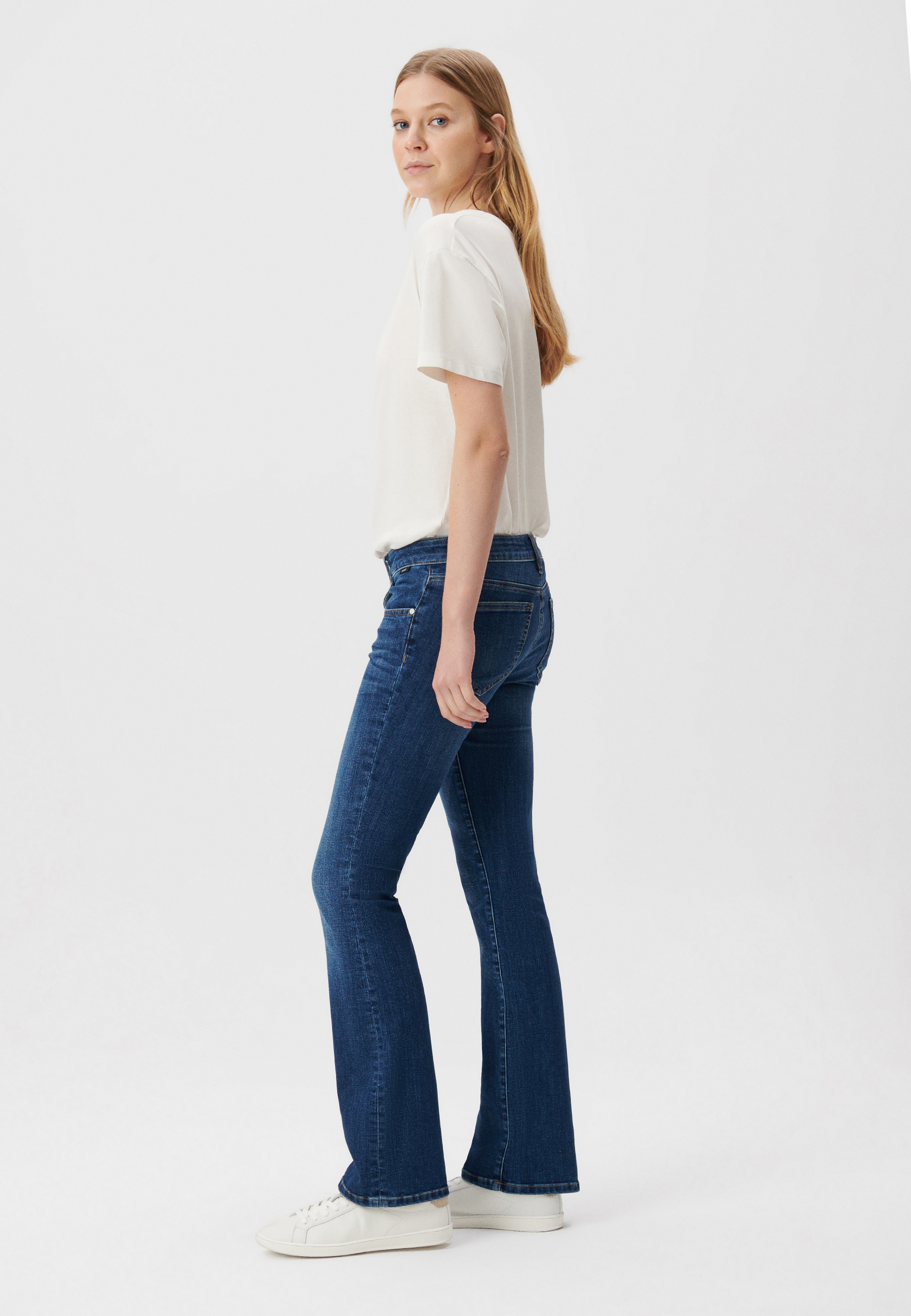 Mavi Bootcut-Jeans »BELLA MID-RISE«, Bootcut Jeans