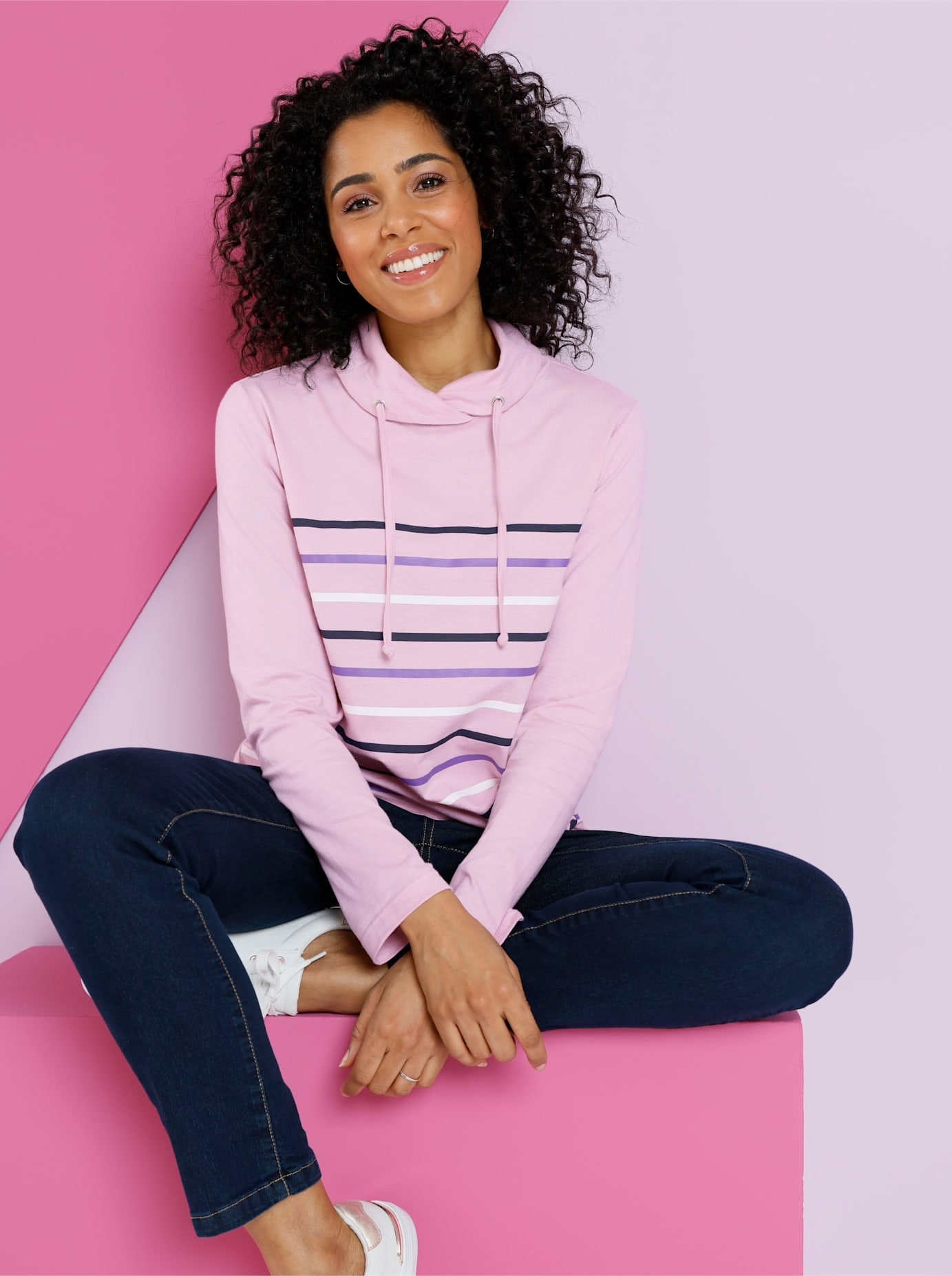 Classic Basics Rollkragenshirt "Rollkragen-Shirt" 1 Stk. tlg. günstig online kaufen