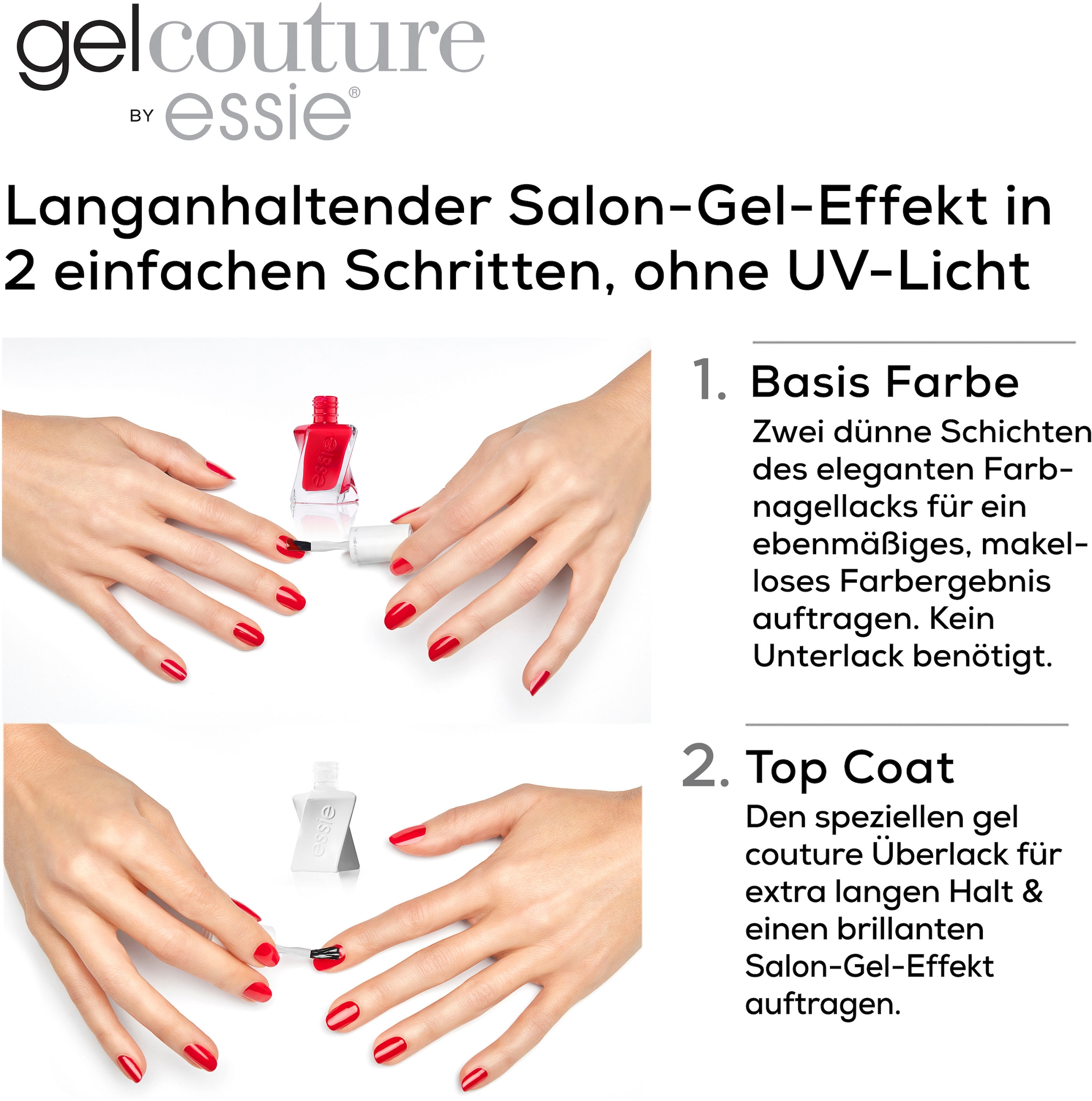 essie Nagellack-Set »Nagellack gel couture Routine Set«