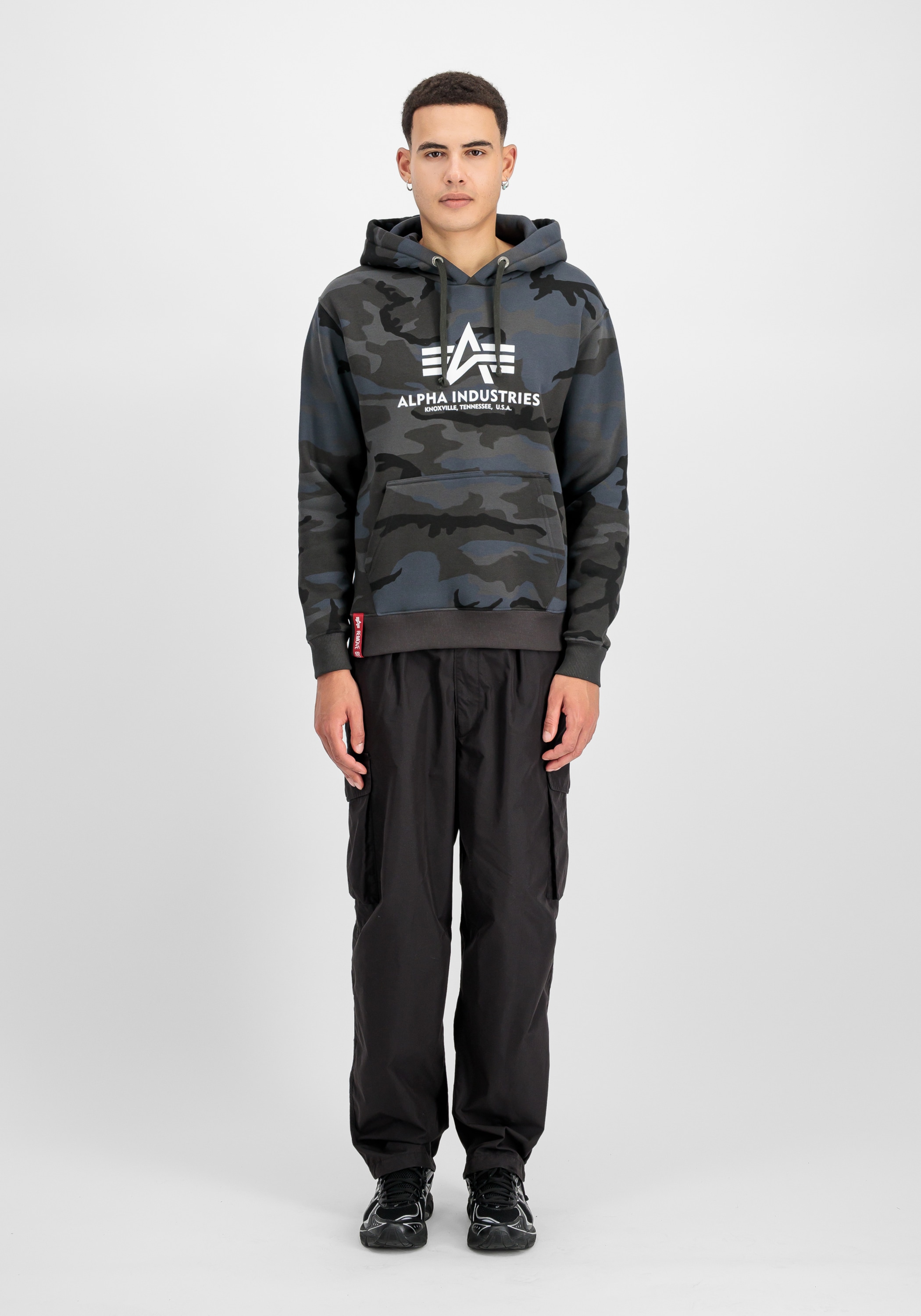 Alpha Industries Hoodie »Alpha Industries Men - Hoodies Basic Hoodie BL Camo«