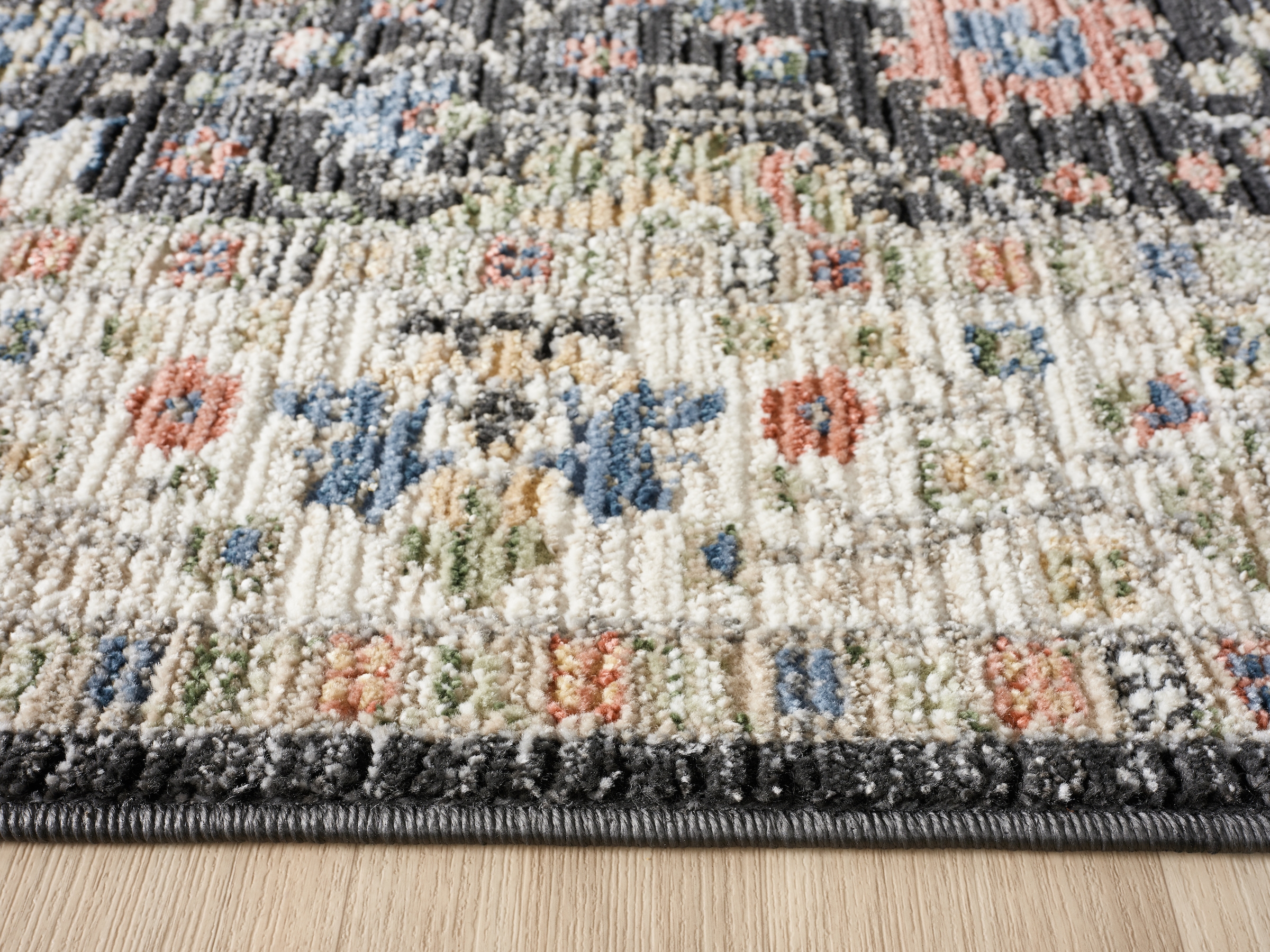OTTO home »Aylaa, Blumen-Motiv, Orient« rechteckig 9 mm Höhe orientalisch, Blumen, Rahmen, Wohnzimmer, Schlafzimmer, Esszimmer