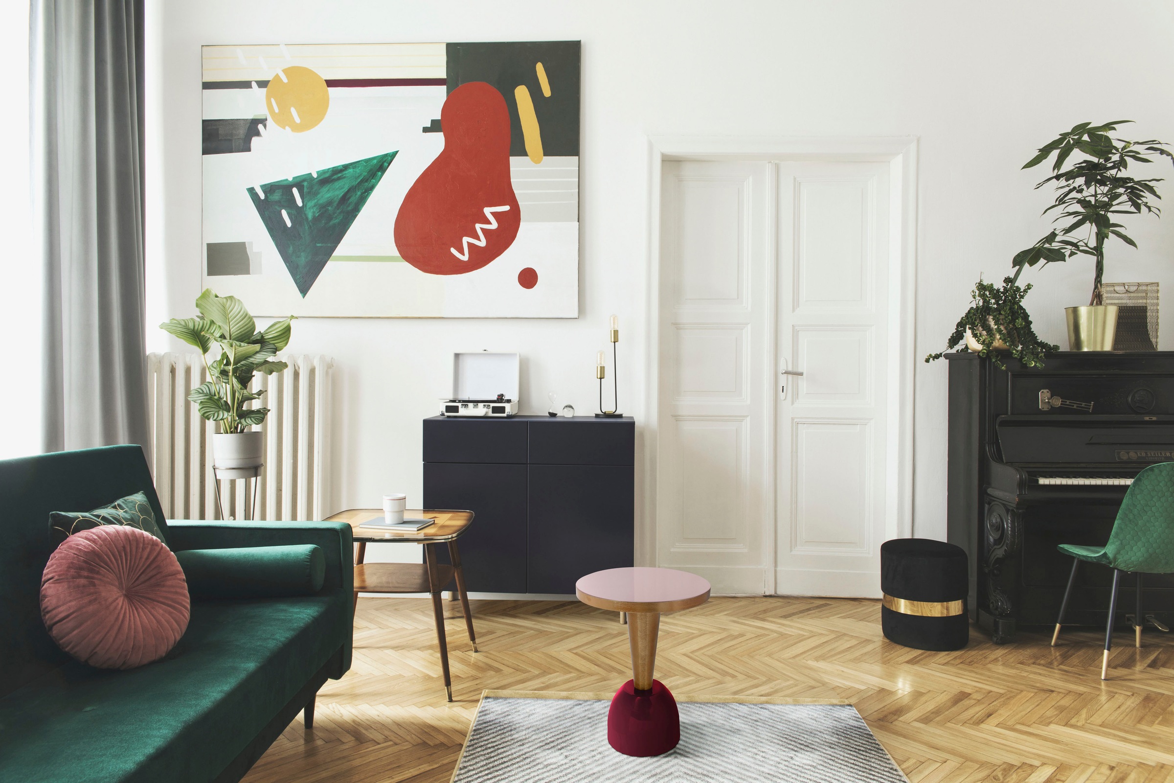 Kayoom Beistelltisch "Art Deco 225, Abstelltisch aus Metall,funktional und günstig online kaufen