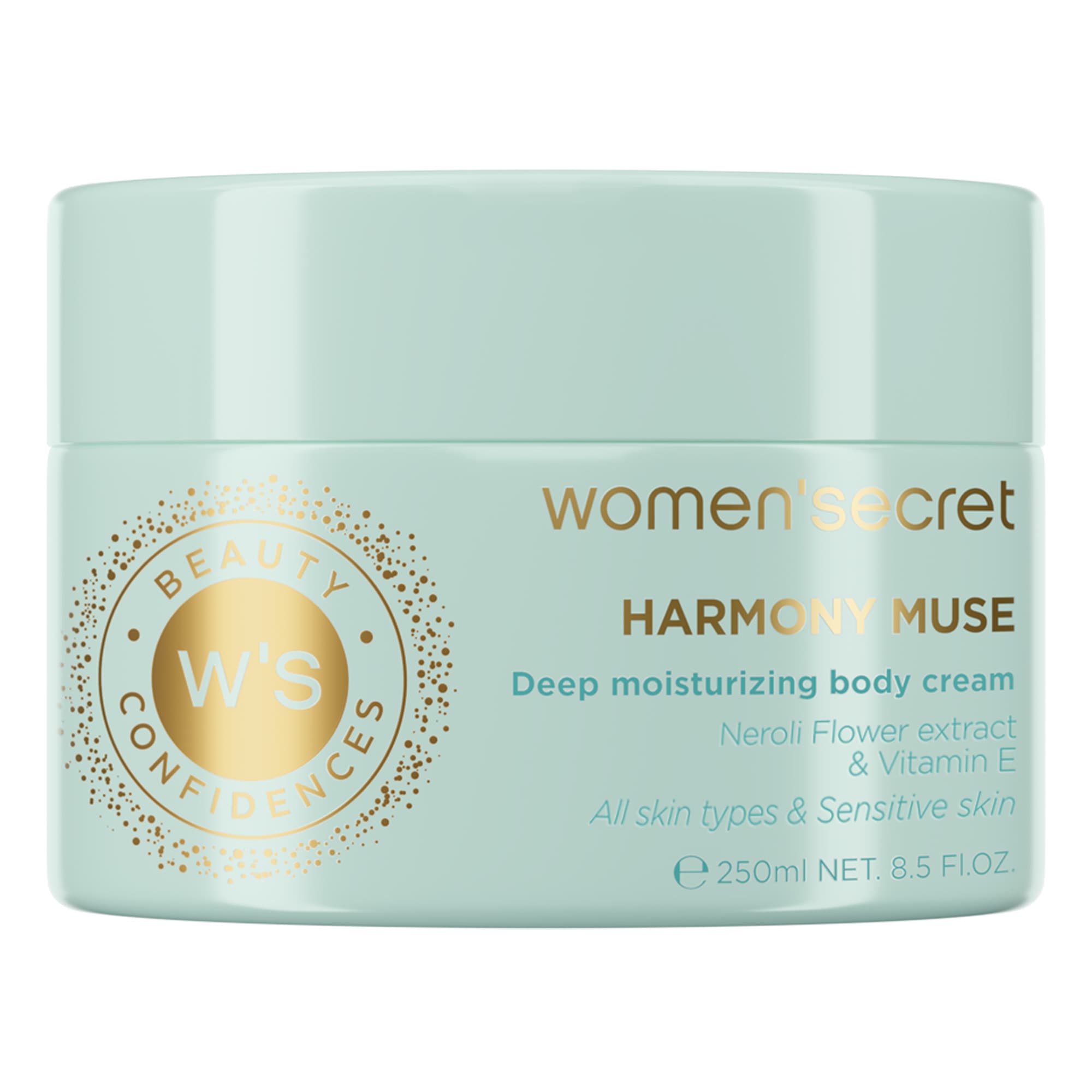 WOMEN'SECRET Damen Körpercreme "Harmony Muse Body Cream", grün, Hautpflegemittel