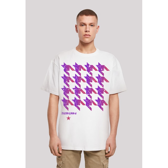 F4NT4STIC T-Shirt »Hahnentritt Pink«, Print ▷ bestellen | BAUR