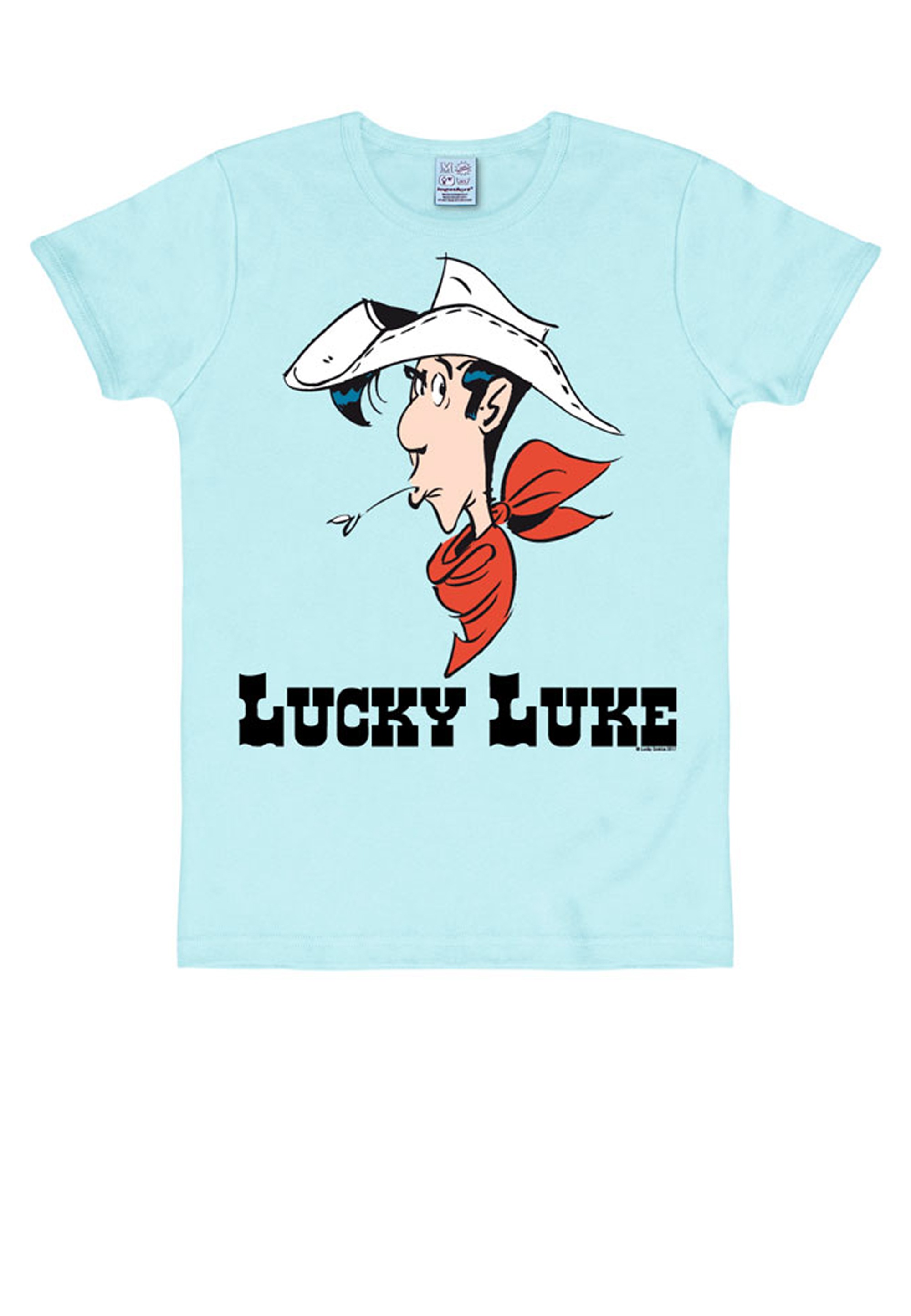 LOGOSHIRT T-Shirt »Lucky Luke Portrait« mit Lucky Luke-Print