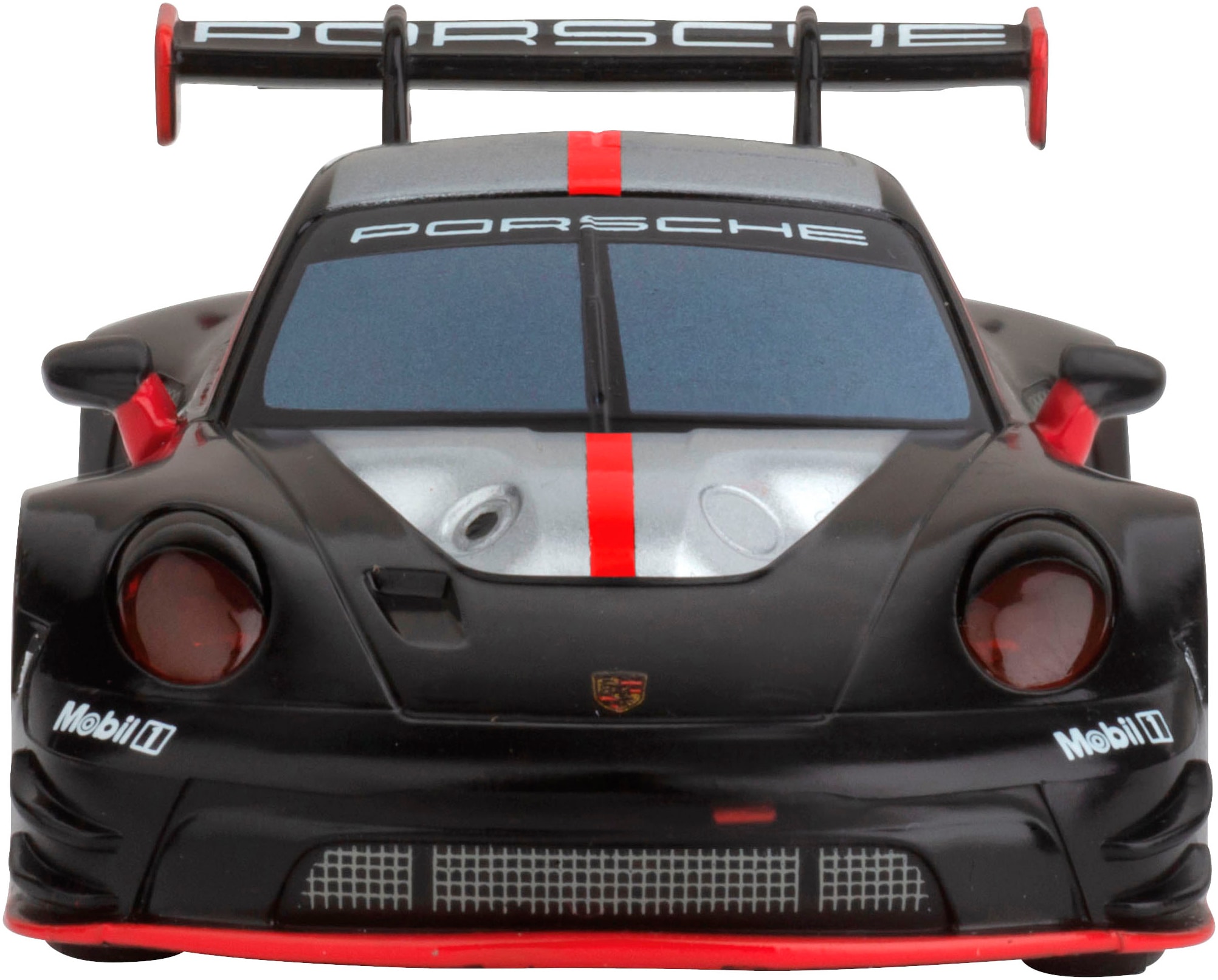 Carrera® Rennbahn-Auto »Carrera Hybrid, Porsche 911 GT3 R, Black Devil«