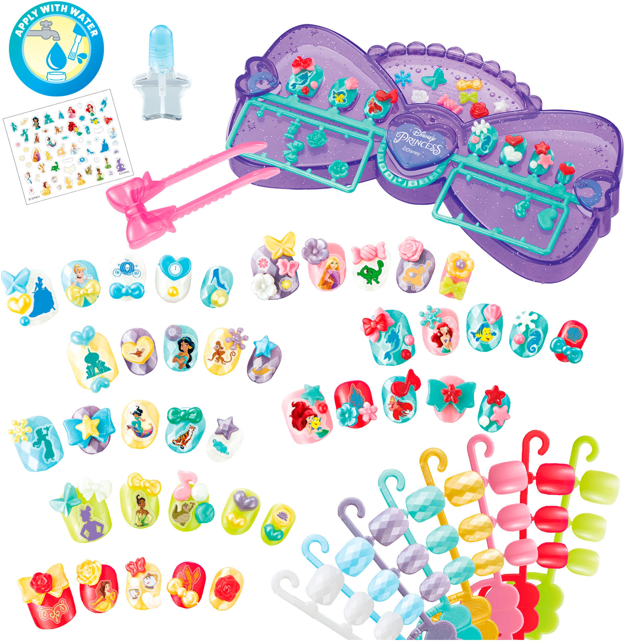 Aquabeads Kreativset »Disney Prinzessin Nagelstudio«
