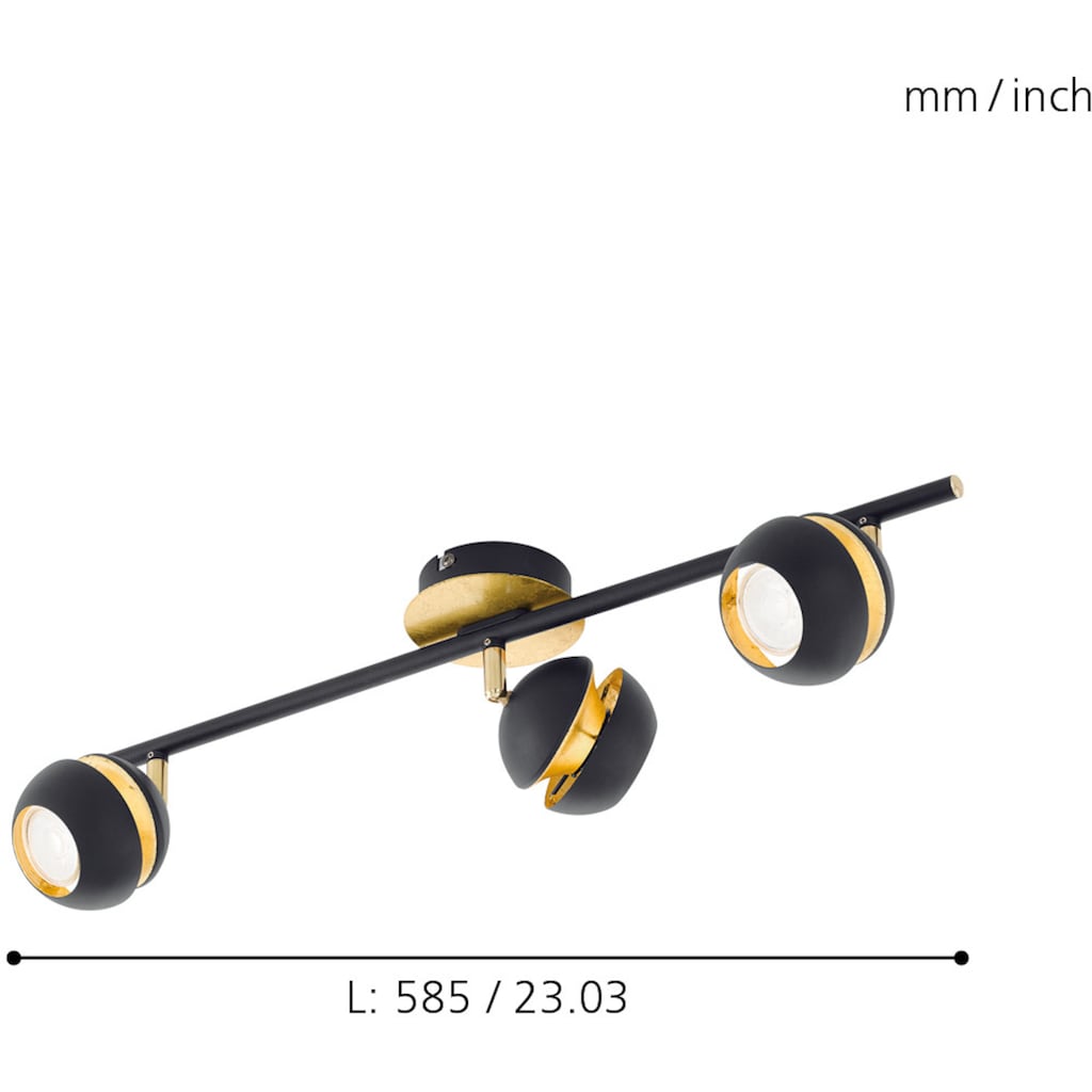 EGLO LED Deckenstrahler »NOCITO«, 3 flammig-flammig