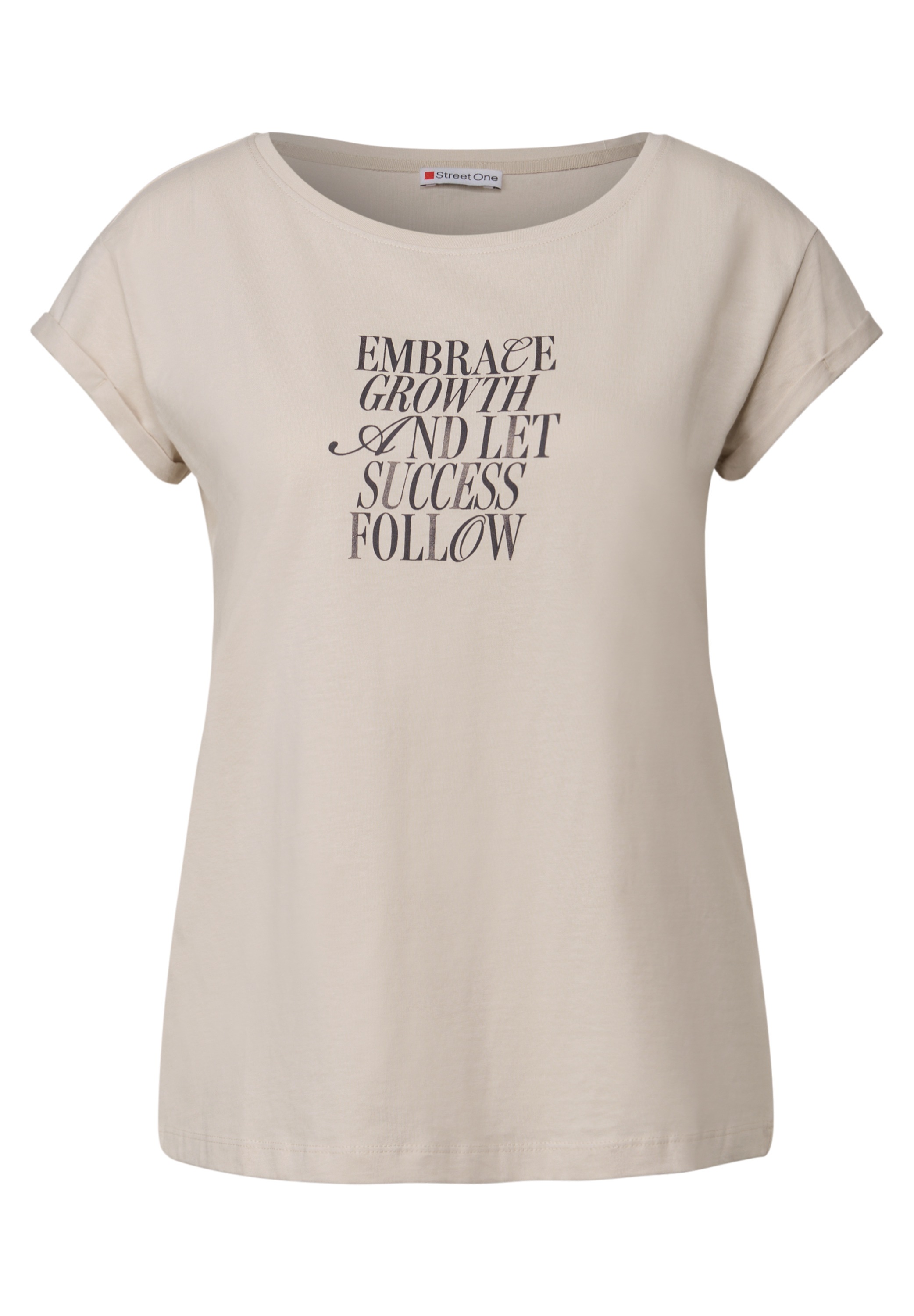 STREET ONE T-Shirt, mit Rundhalsausschnitt