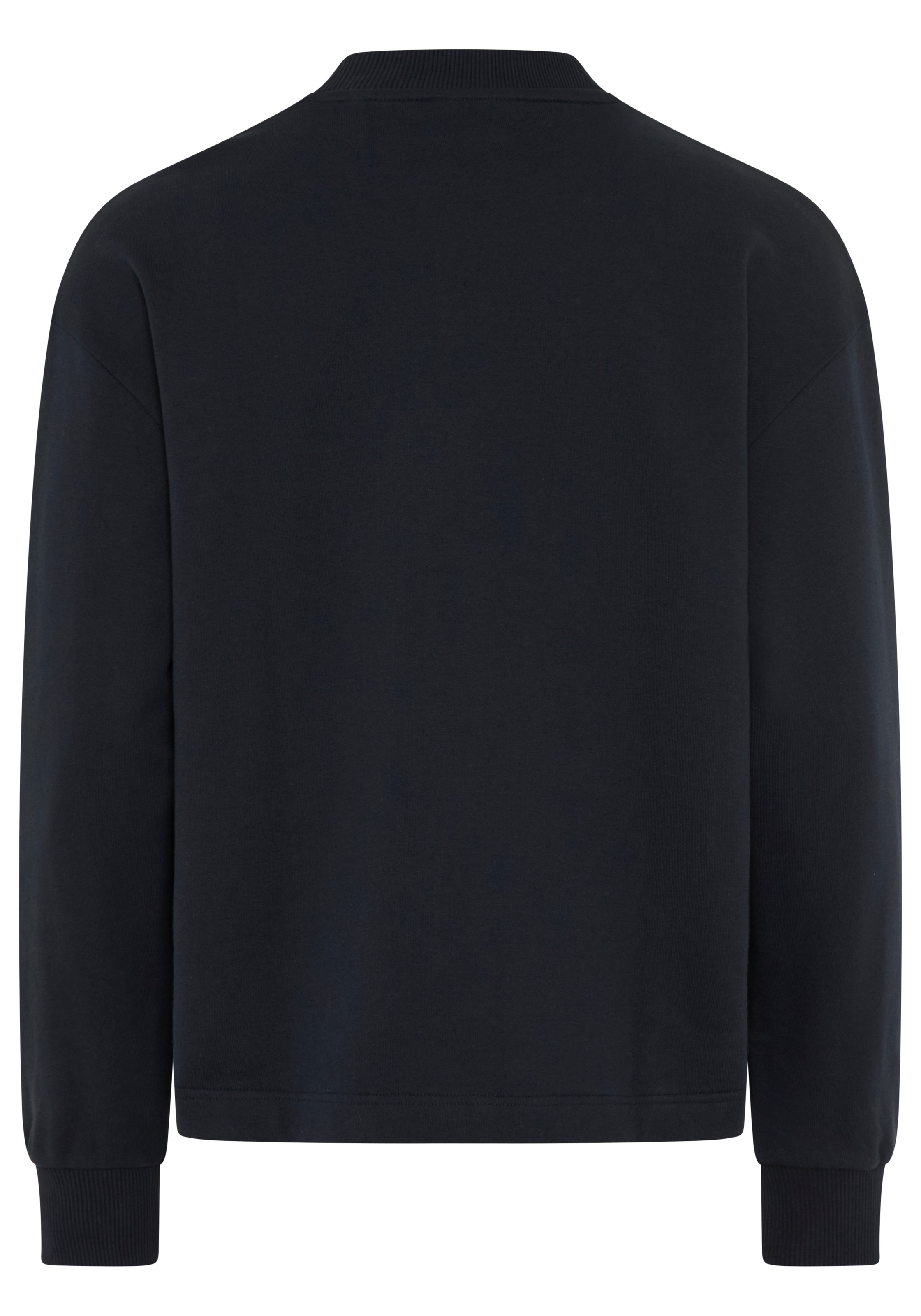 HUGO Blue Sweatshirt "Nedro", Rundhalsausschnitt, Regular Fit, Logo-Patch günstig online kaufen