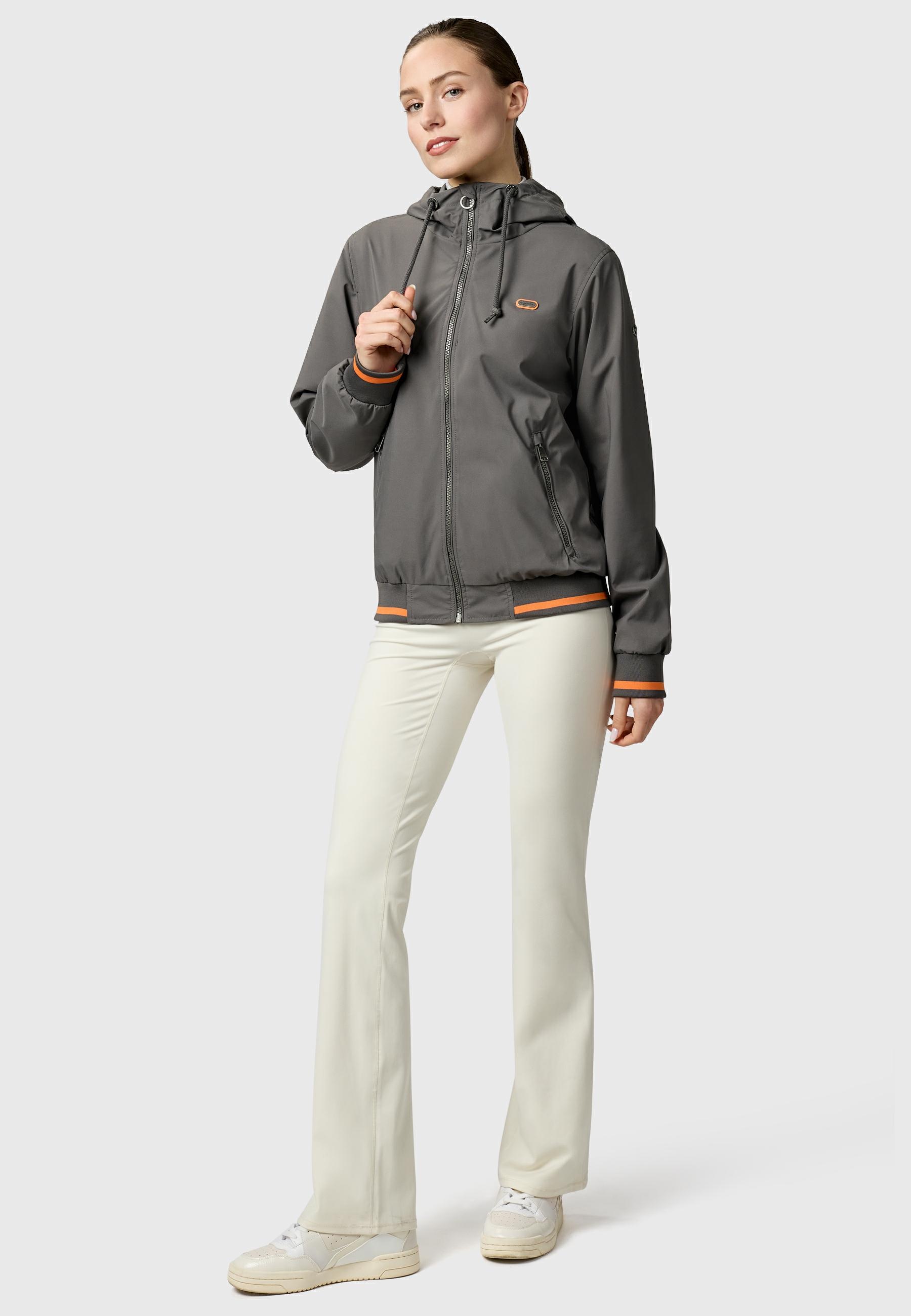 Ragwear Funktionsjacke »Oggie Sporty YOUMODO« mit Kapuze Wasserdichte und atmungsaktive Übergangsjacke