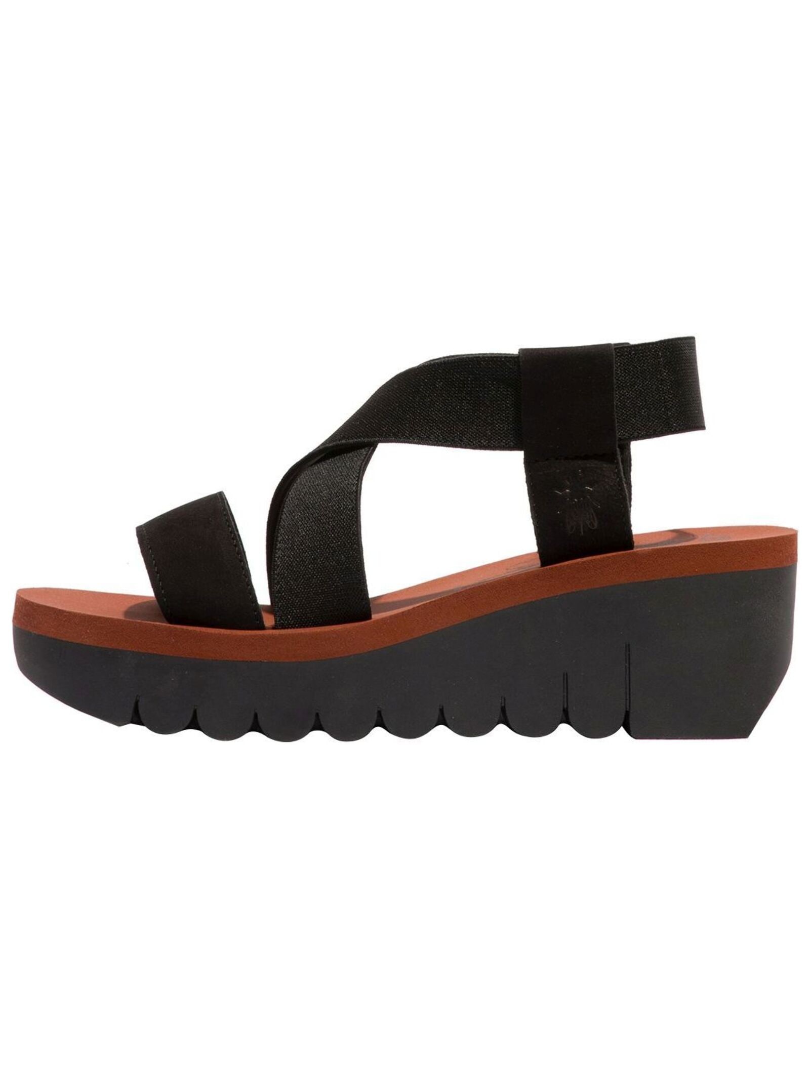 Fly London Keilsandalette "Fly London Sandalen Leder/Textil" günstig online kaufen