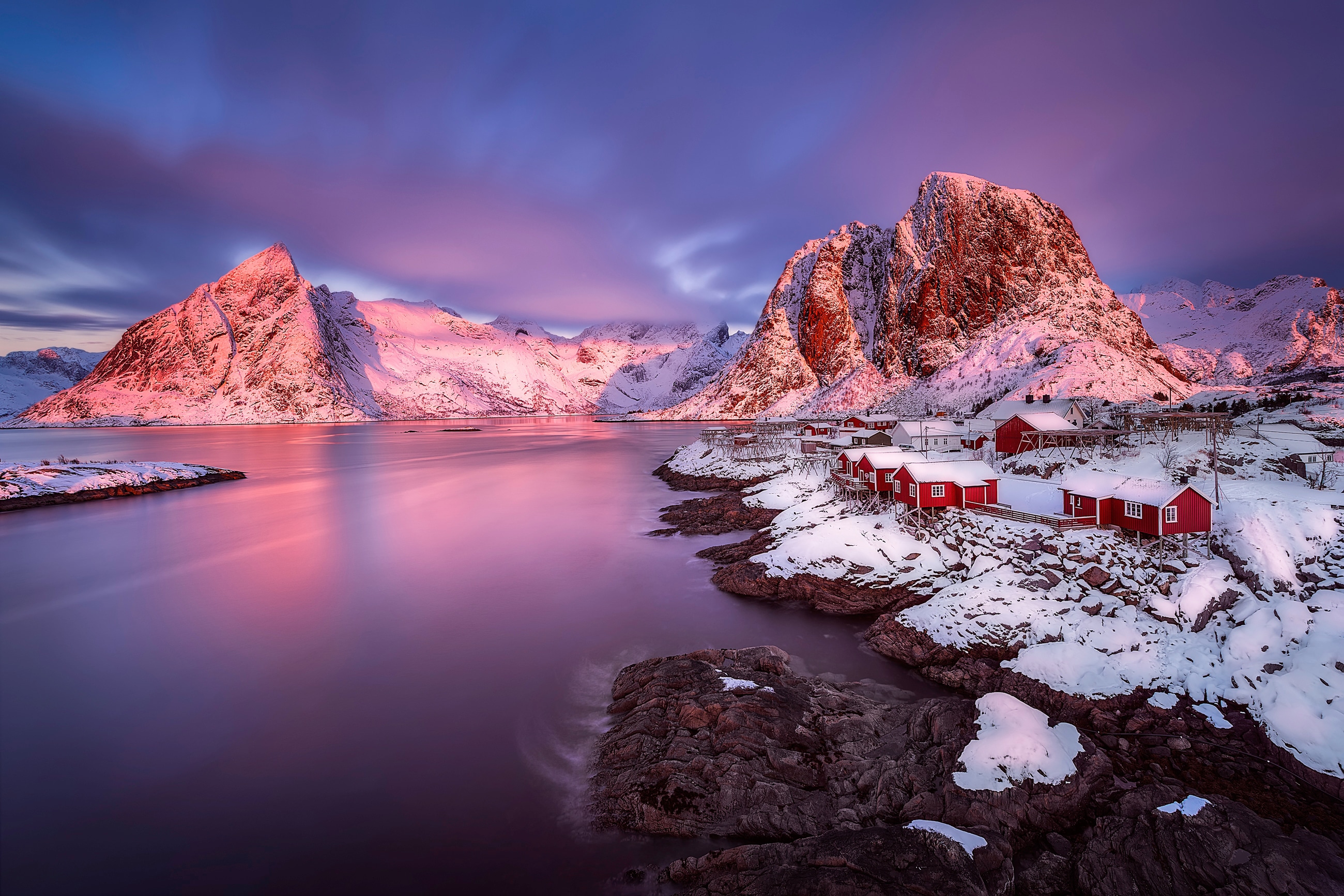 Papermoon "Photo-Art DAVID MARTIN CASTAN, NORWEGEN FJORD"