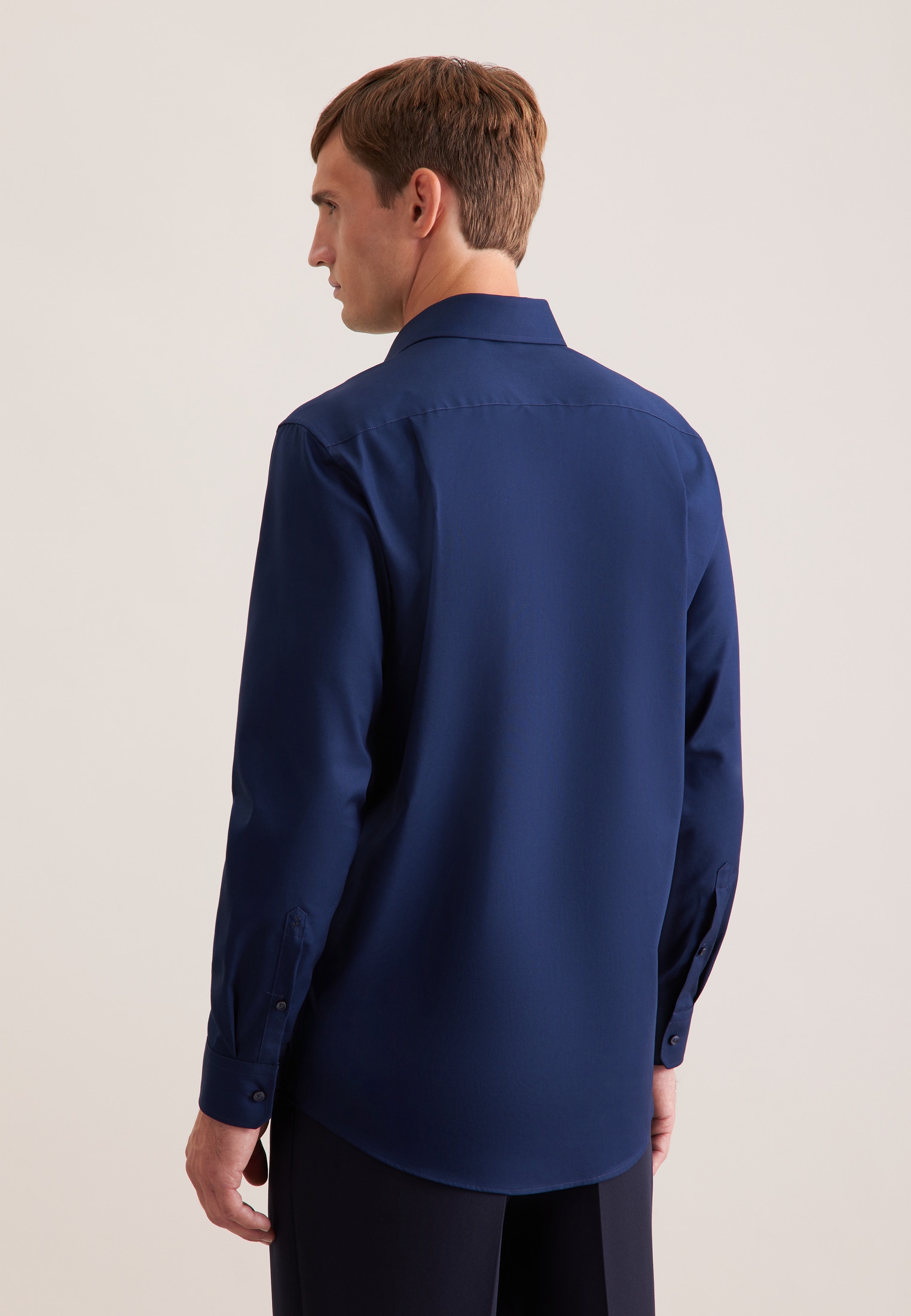 seidensticker Businesshemd »Schwarze Rose« Regular 1/1 Kentkragen Uni