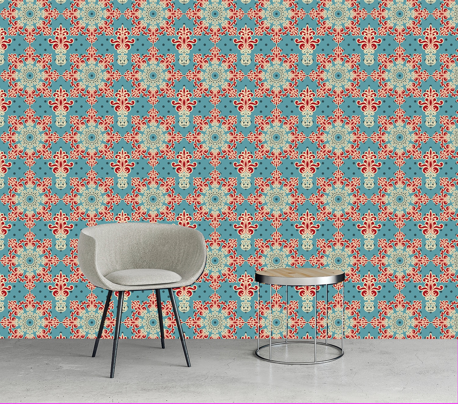 queence Vinyltapete »Joseph«, bedruckt-Barock-Antikoptik-Kunst, 90x250cm, selbstklebend, kinderleichte Anbringung, Sticker