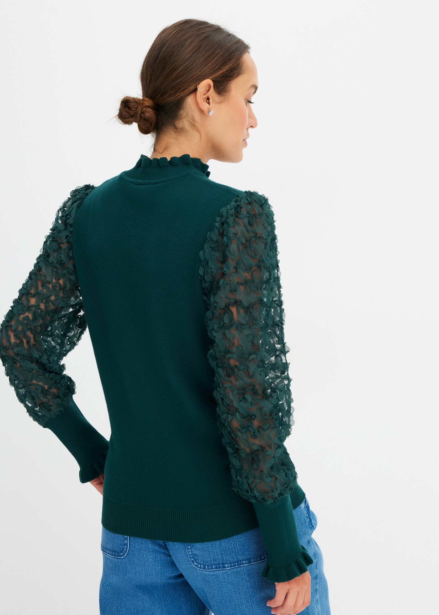 bonprix Rollkragenpullover "Rollkragenpullover aus fließendem Viskose-Mix" günstig online kaufen