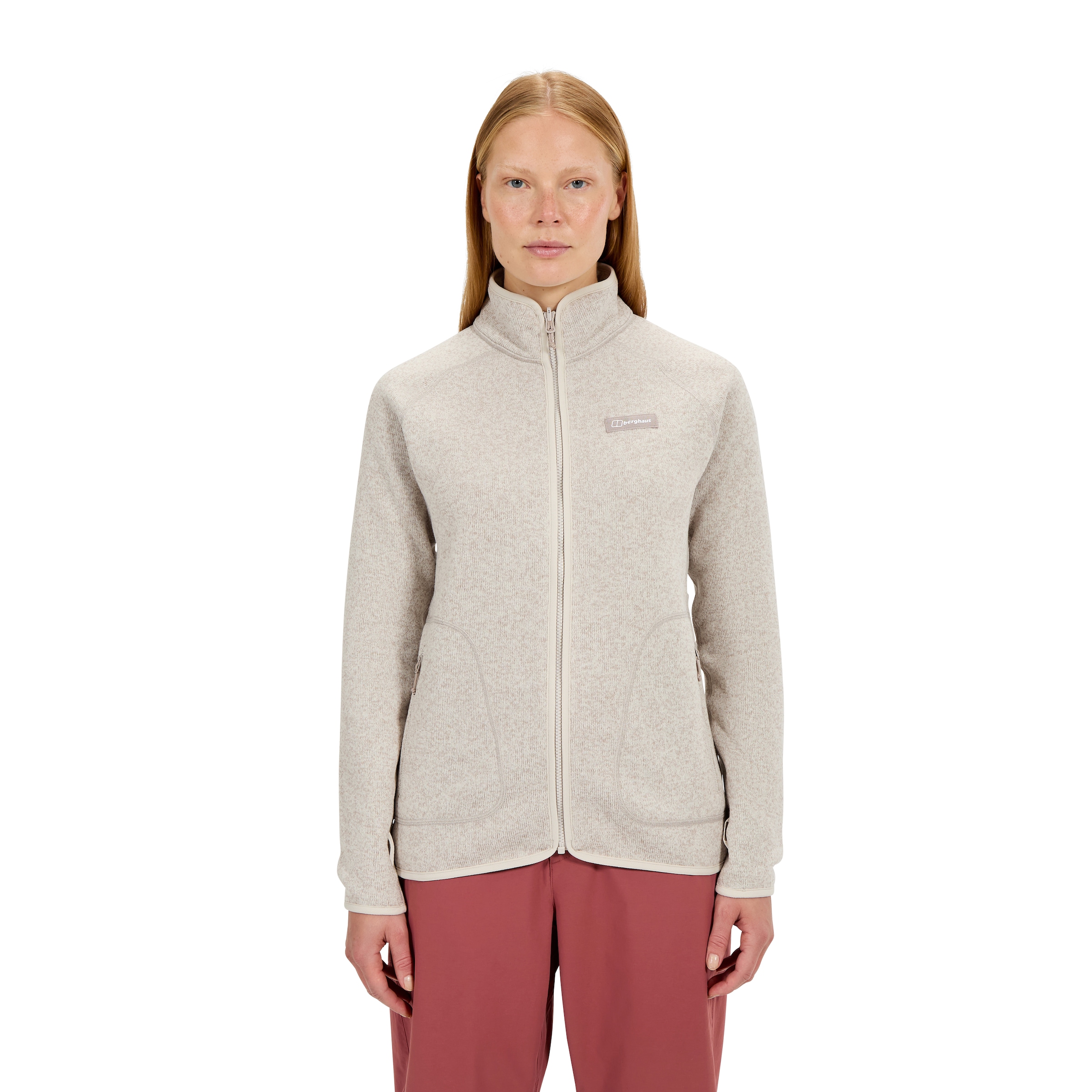 Berghaus Fleecejacke "ASTERBY IA JACKET" für Wandern und Trekking, mit InterActive-Reißverschluss
