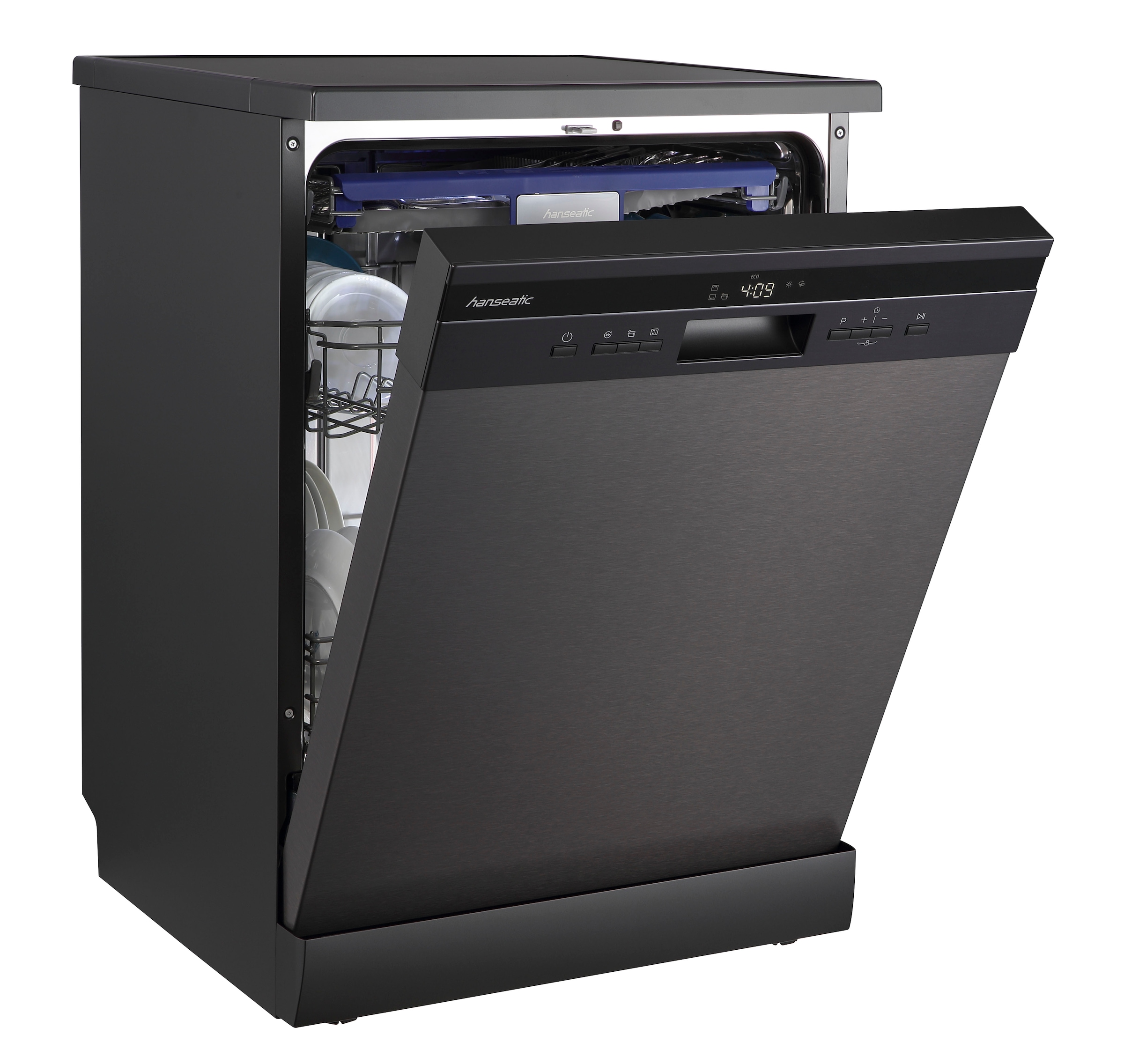 Hanseatic Standgeschirrspüler »HF6B14B35E« 14 tlg. Maßgedecke